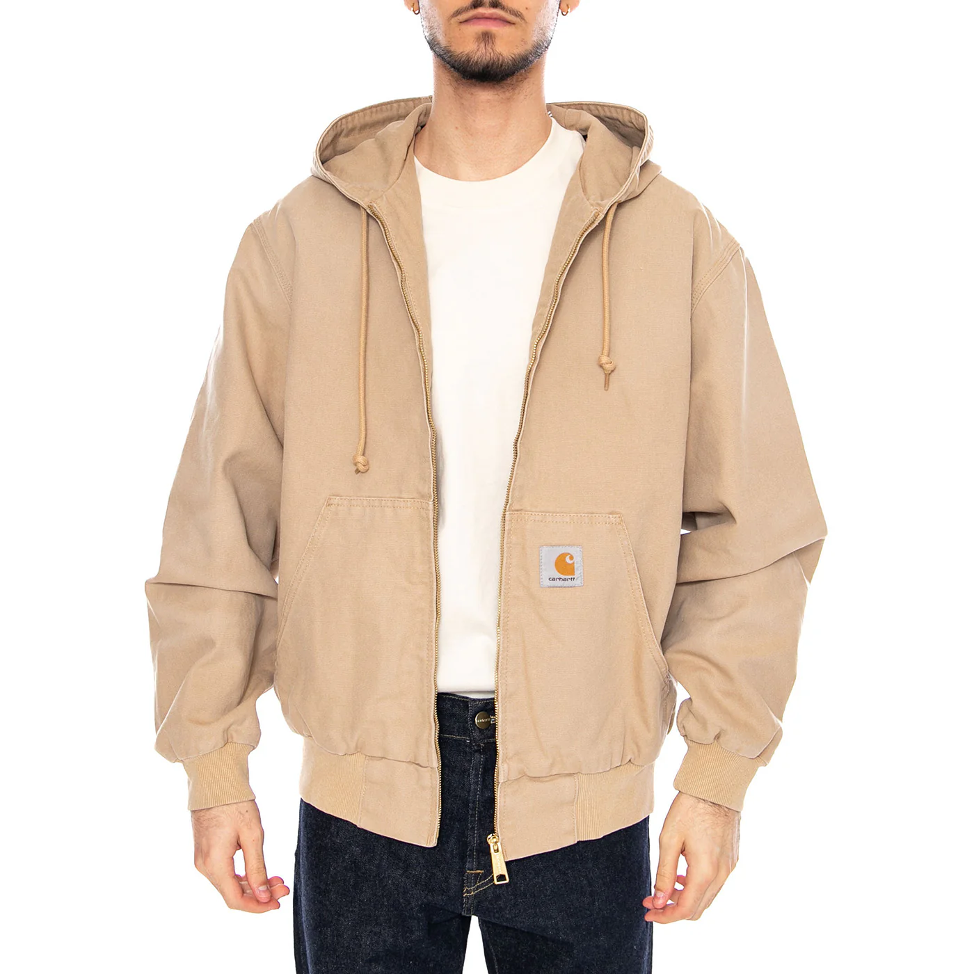 OG Active Jacket Hemilton Brown - Giacca con Cappuccio e Zip Uomo Marrone Uomo CARHARTT WIP - Image 2