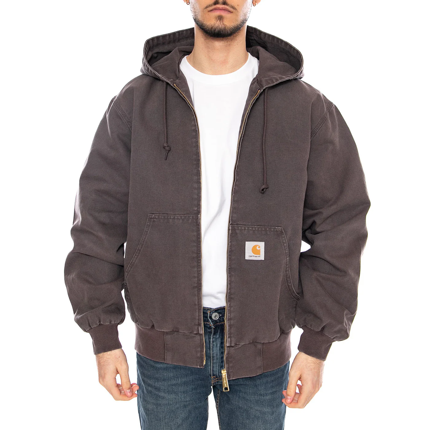 OG Active Jacket Shale - Giacca con Cappuccio Uomo Marrone Uomo CARHARTT WIP - Image 2