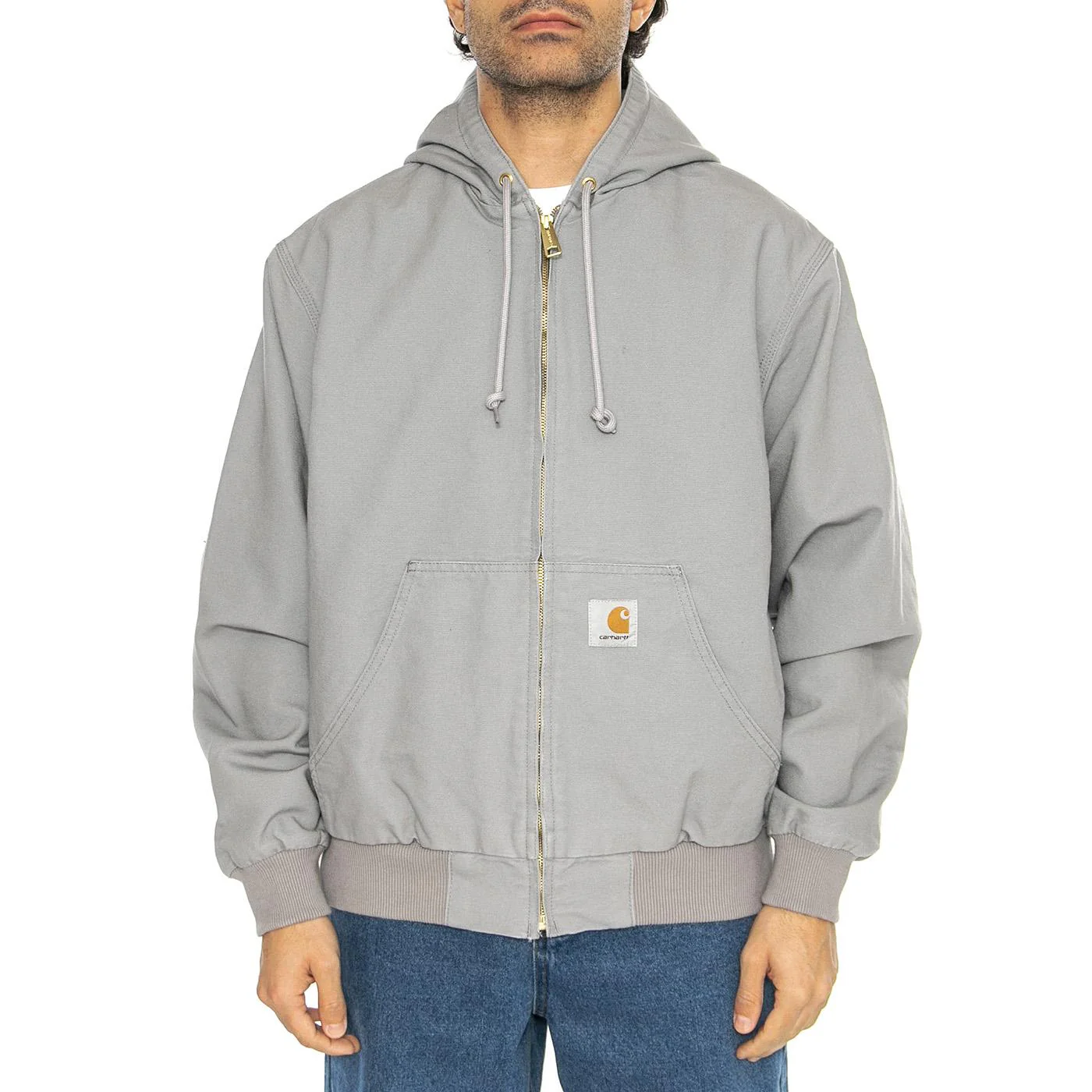OG Active Jacket Yosemite - Giacca con Cappuccio e Zip Uomo Grigia Uomo CARHARTT WIP - Image 2