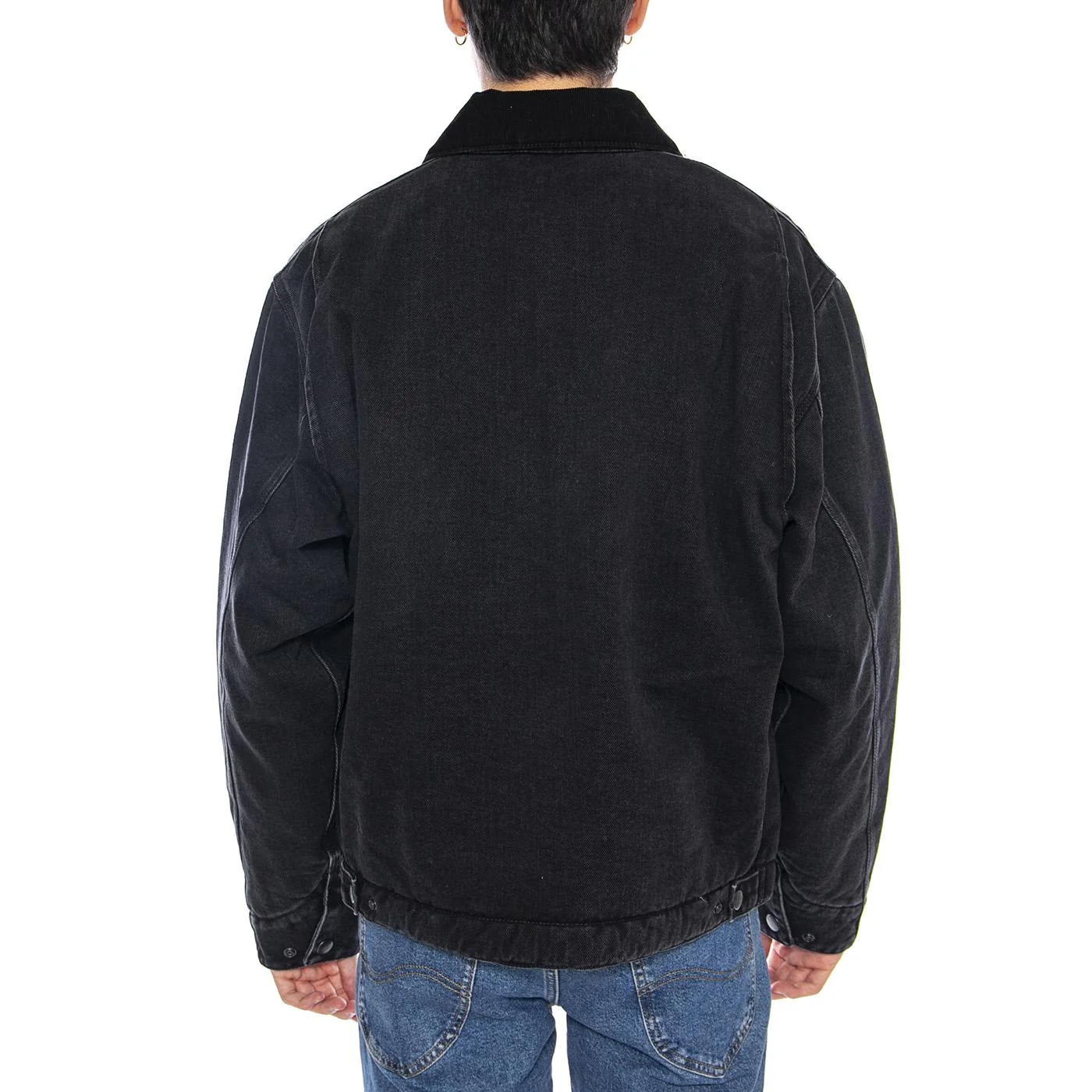 OG Detroit Jacket Black / Black - Giacca Uomo Nera Uomo CARHARTT WIP - Image 3
