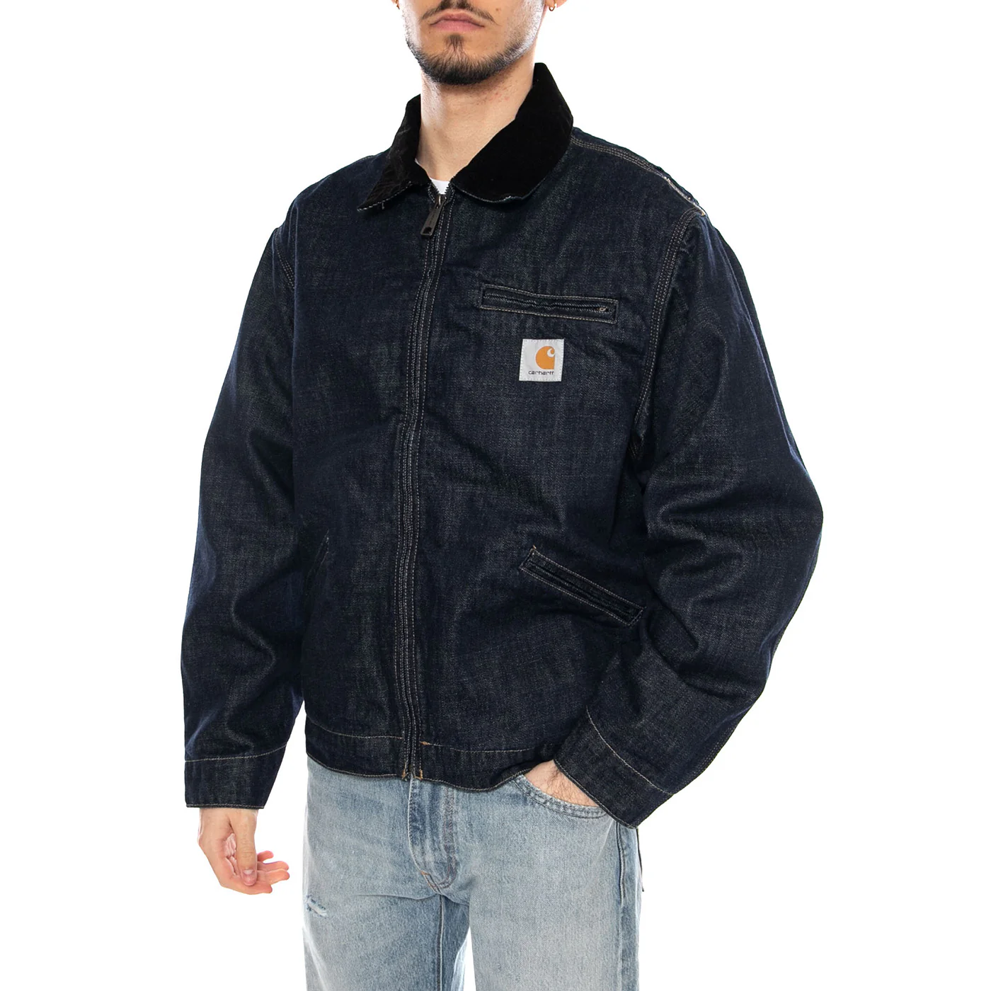 OG Detroit Jacket Blue - Giacca Uomo Blu Uomo CARHARTT WIP