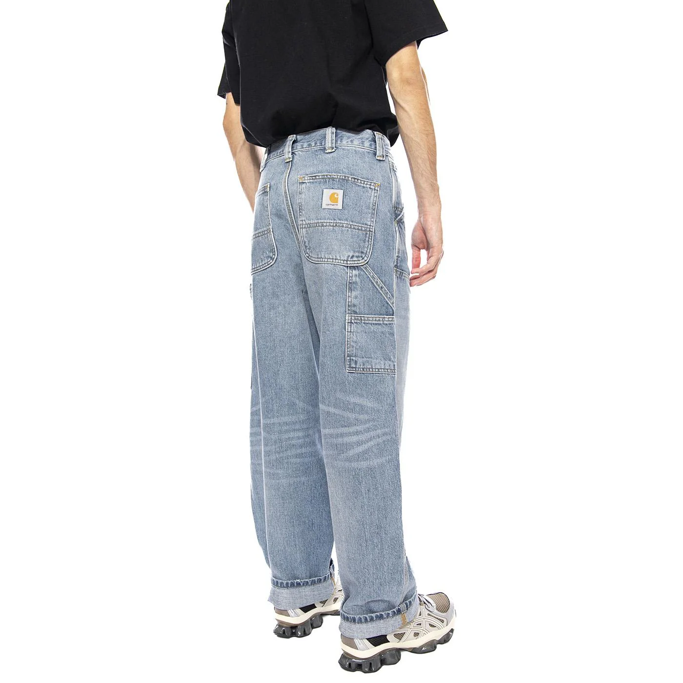OG Double Knee Pant Blue - Pantaloni Denim Jeans Uomo Blu Uomo CARHARTT WIP - Image 3