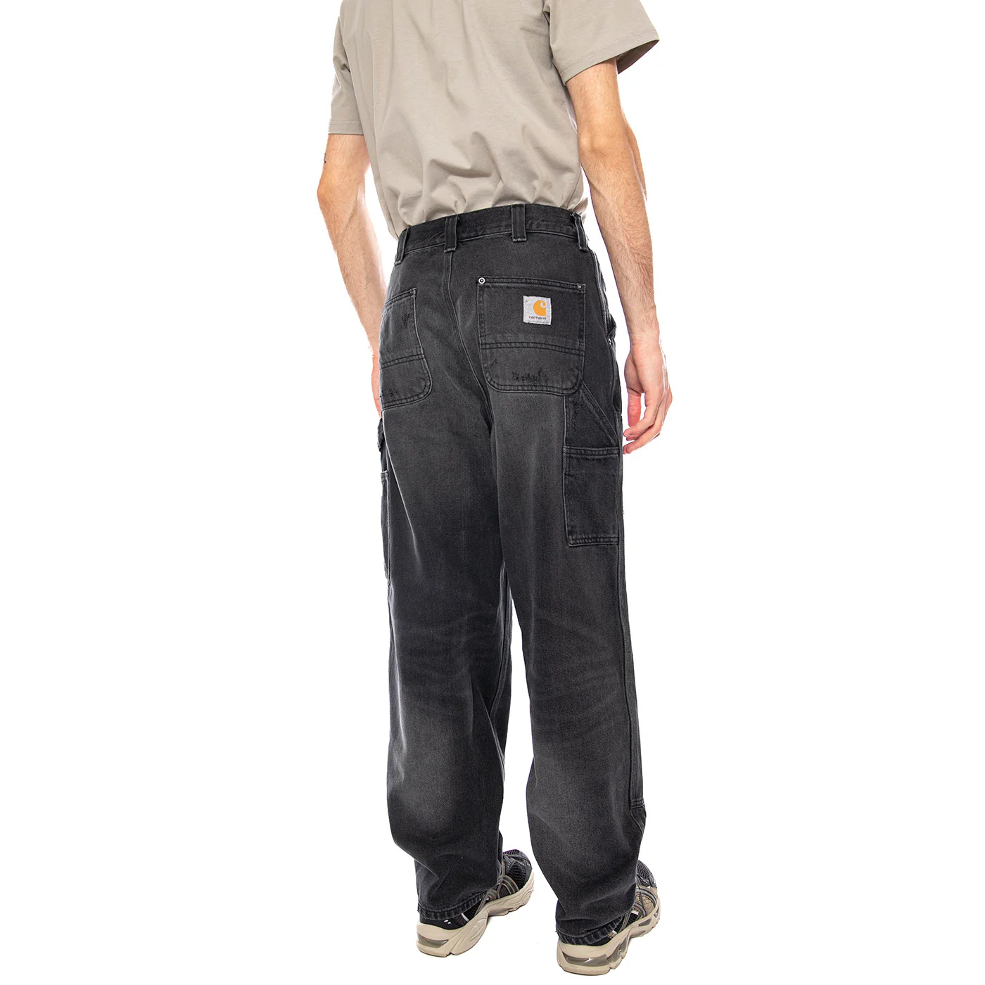 OG Double Knee Pant - Pantaloni Denim Jeans Uomo Neri Uomo CARHARTT WIP - Image 3