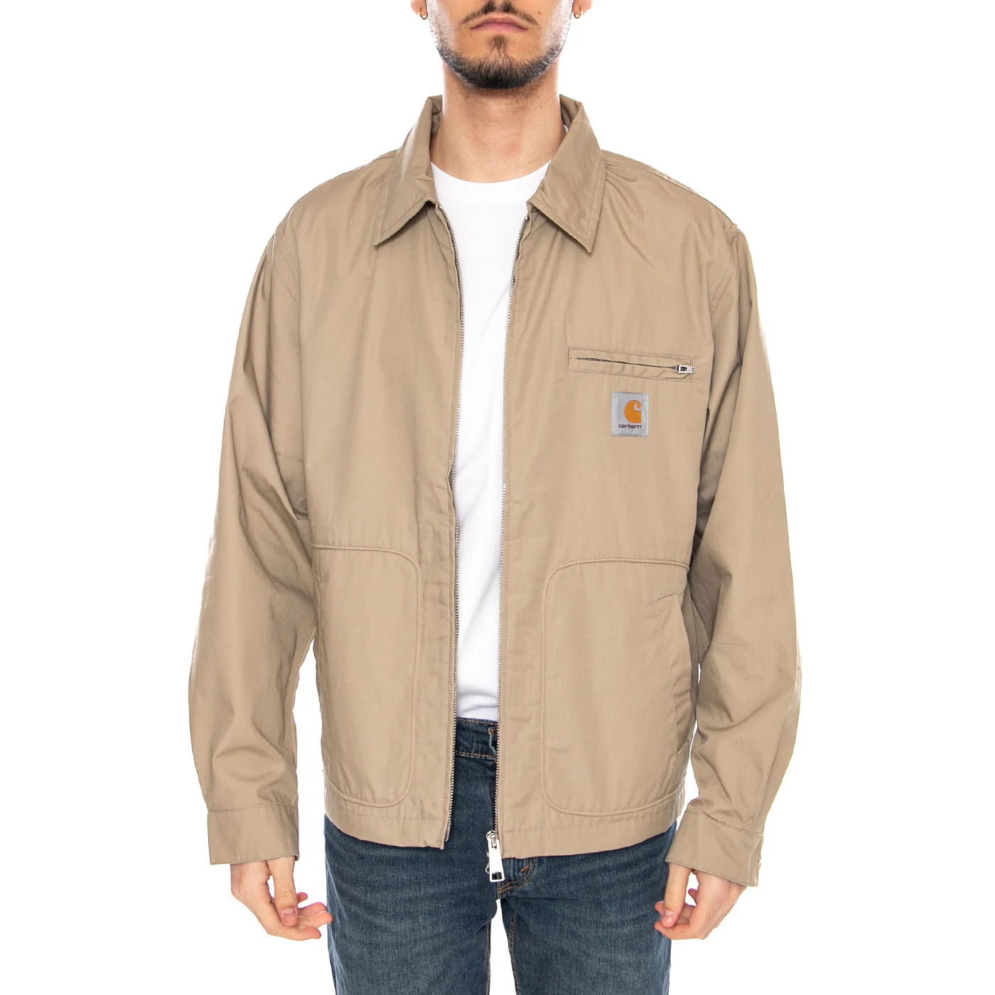 Postal Jacket Irokmo - Giacca Uomo Beige Uomo CARHARTT WIP - Image 2