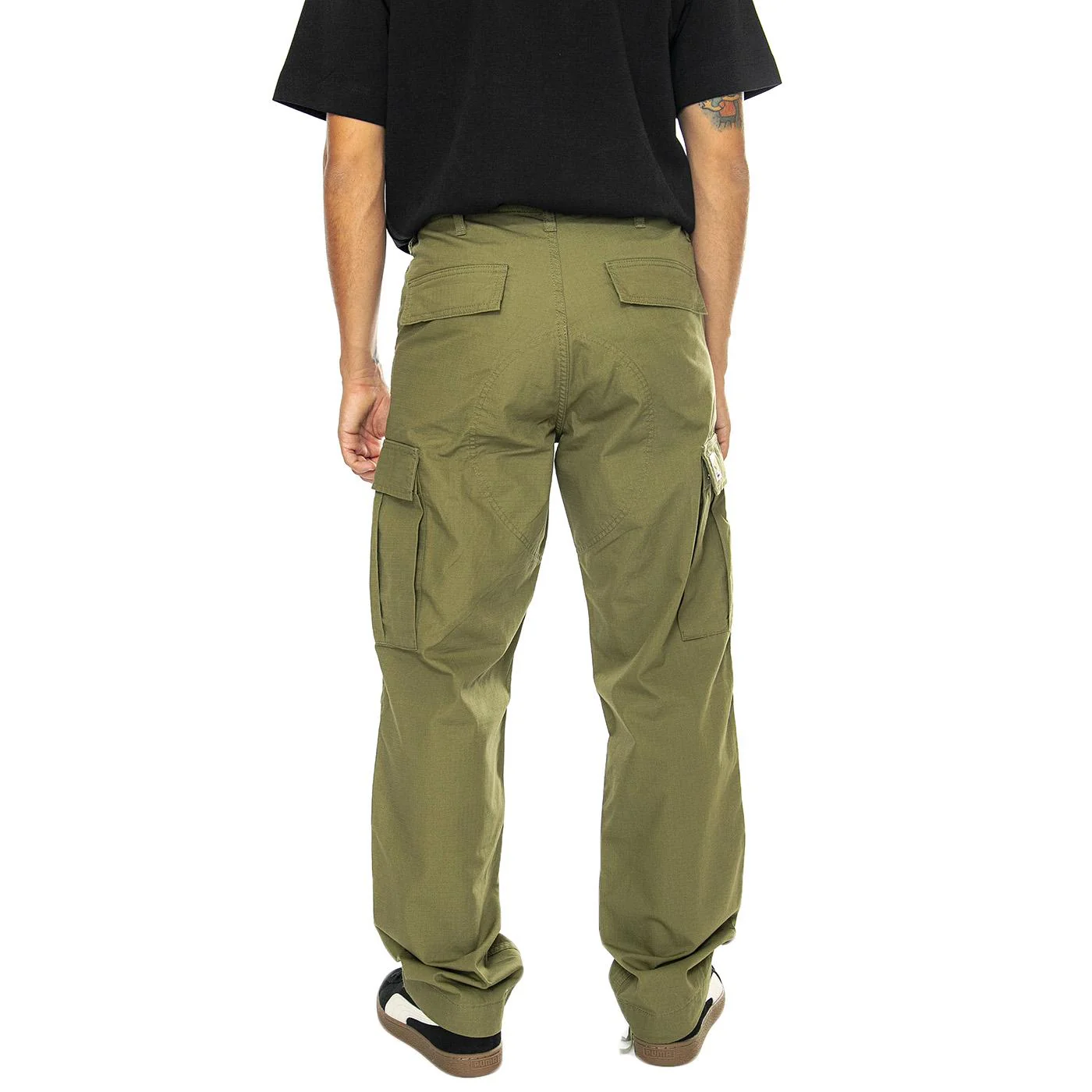 Regular Cargo Pant Capulet rinsed - Pantaloni Cargo Uomo Marroni Uomo CARHARTT WIP - Image 3