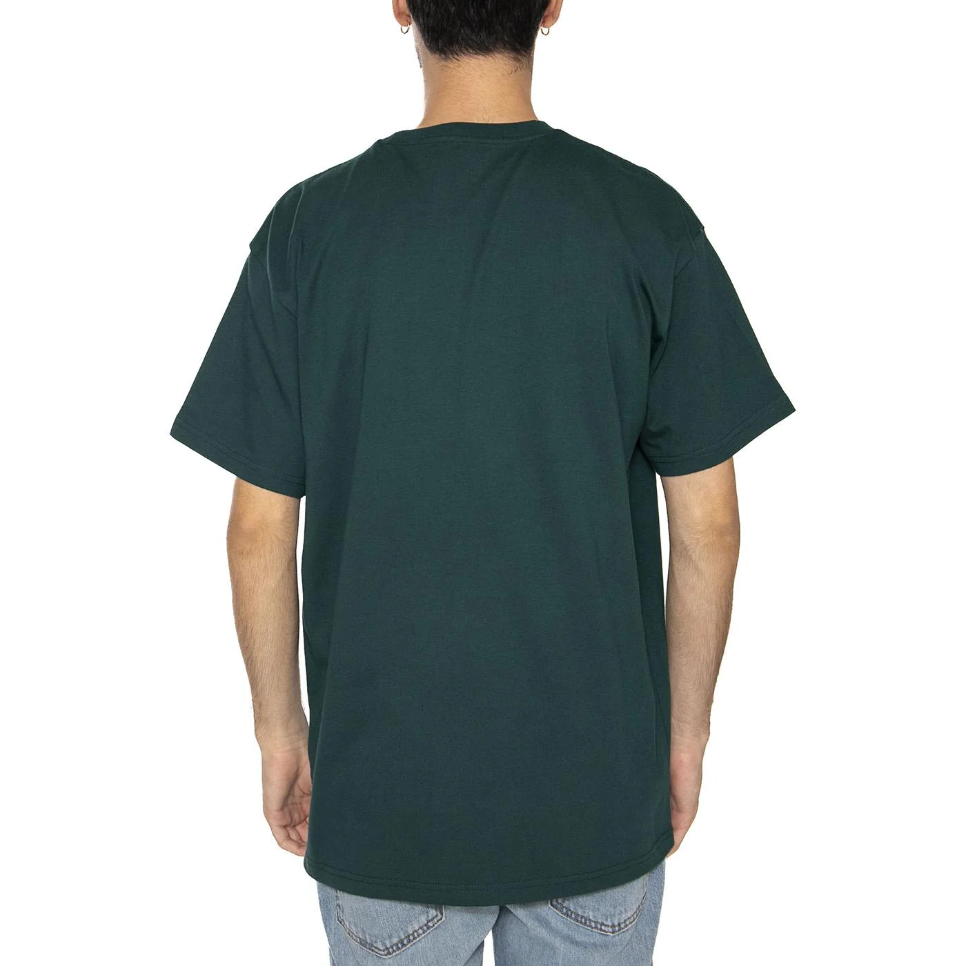 S/S Chase T-Shirt Dark Fir / Gold - Maglietta Girocollo Uomo Verde Uomo CARHARTT WIP - Image 4
