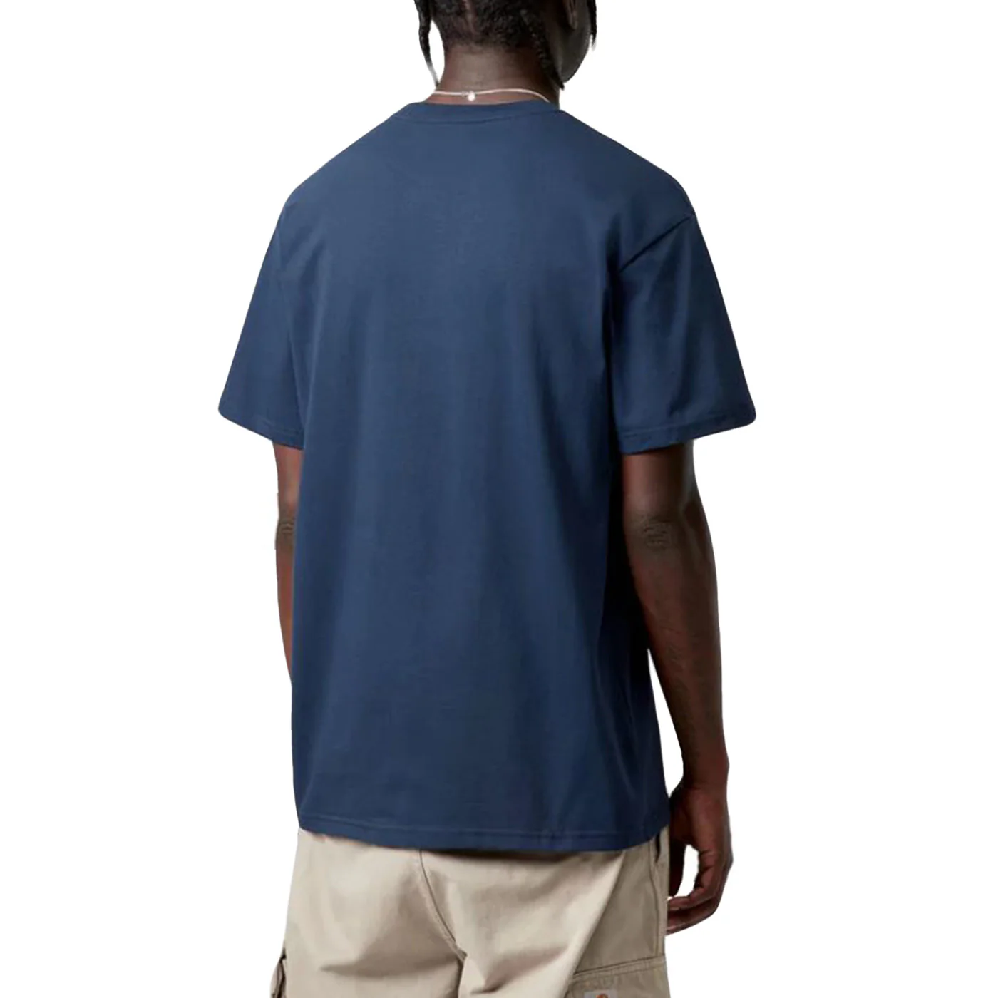 S/S CHASE T-SHIRT JUPITER / GOLD - Maglietta Girocollo Uomo Blu Uomo CARHARTT WIP - Image 2