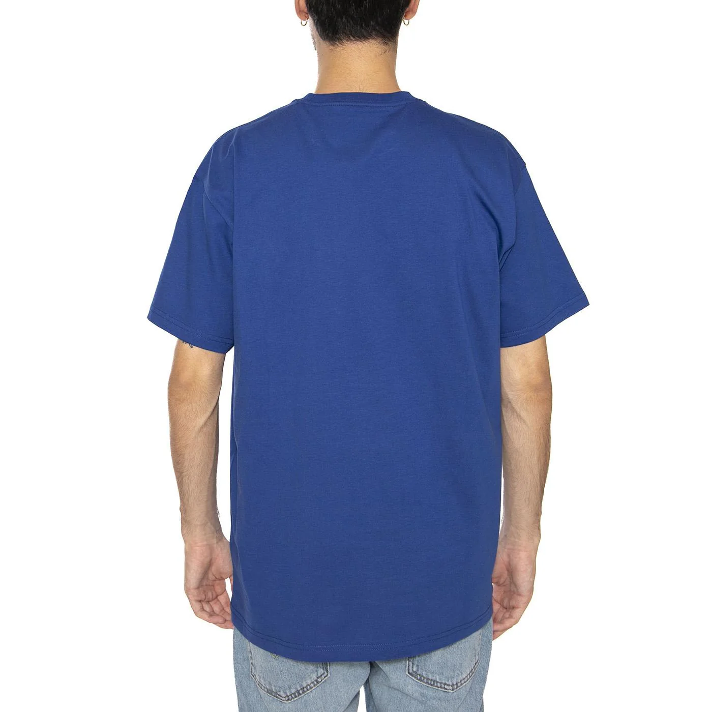 S/S Chase T-Shirt Wolfsbane / Gold - Maglietta Girocollo Uomo Blu Uomo CARHARTT WIP - Image 4