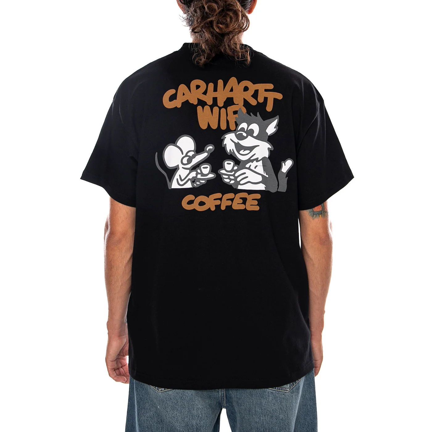 S/S COFFEE BREAK T-SHIRT BLACK - Maglietta Girocollo Uomo Nera  Uomo CARHARTT WIP - Image 3