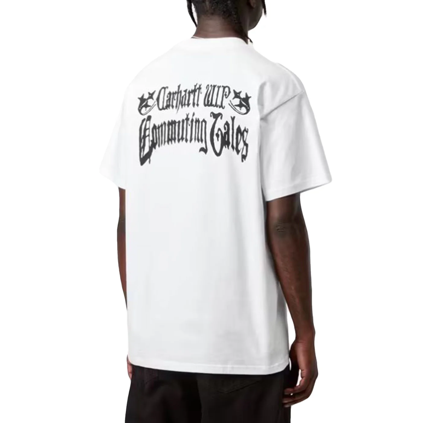S/S COMMUTING TALES T-SHIRT WHITE - Maglietta Girocollo Uomo Bianca  Uomo CARHARTT WIP - Image 2