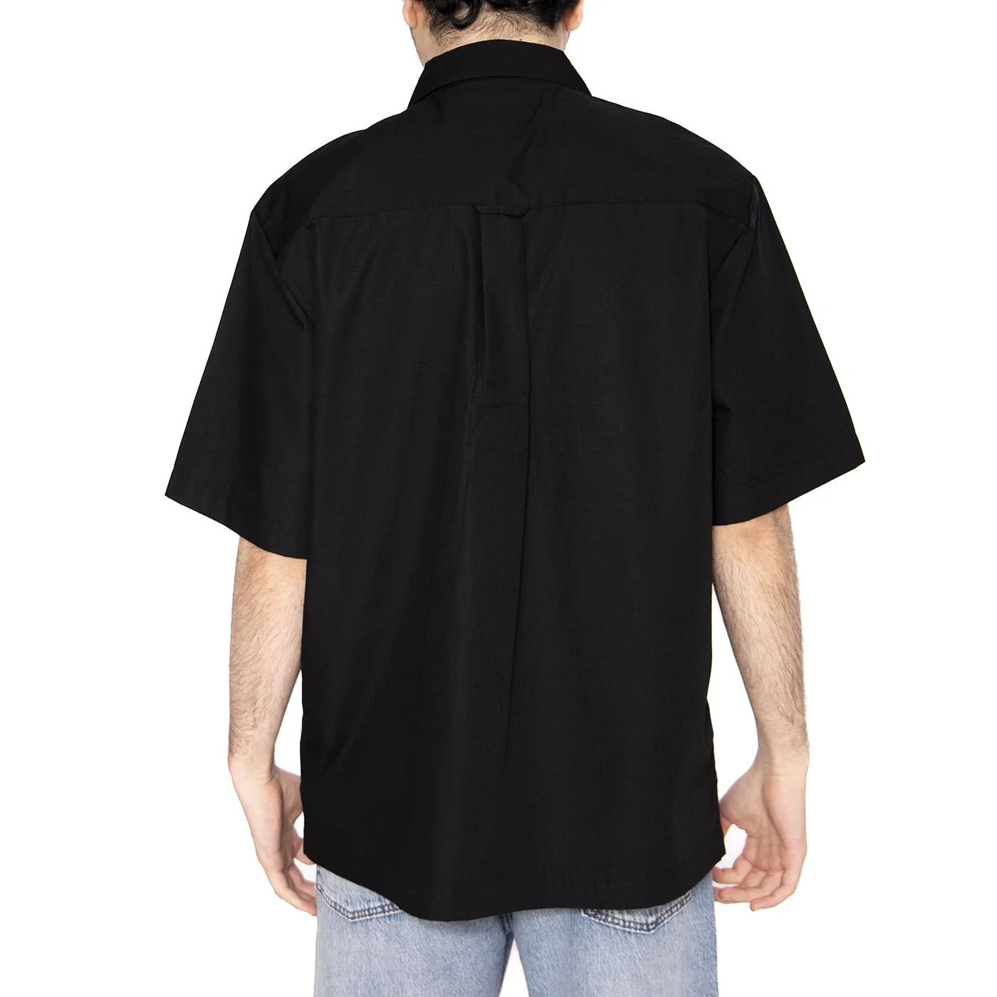 S/S Craft Shirt Black - Camicia Maniche Corte Uomo Nera Uomo CARHARTT WIP - Image 3