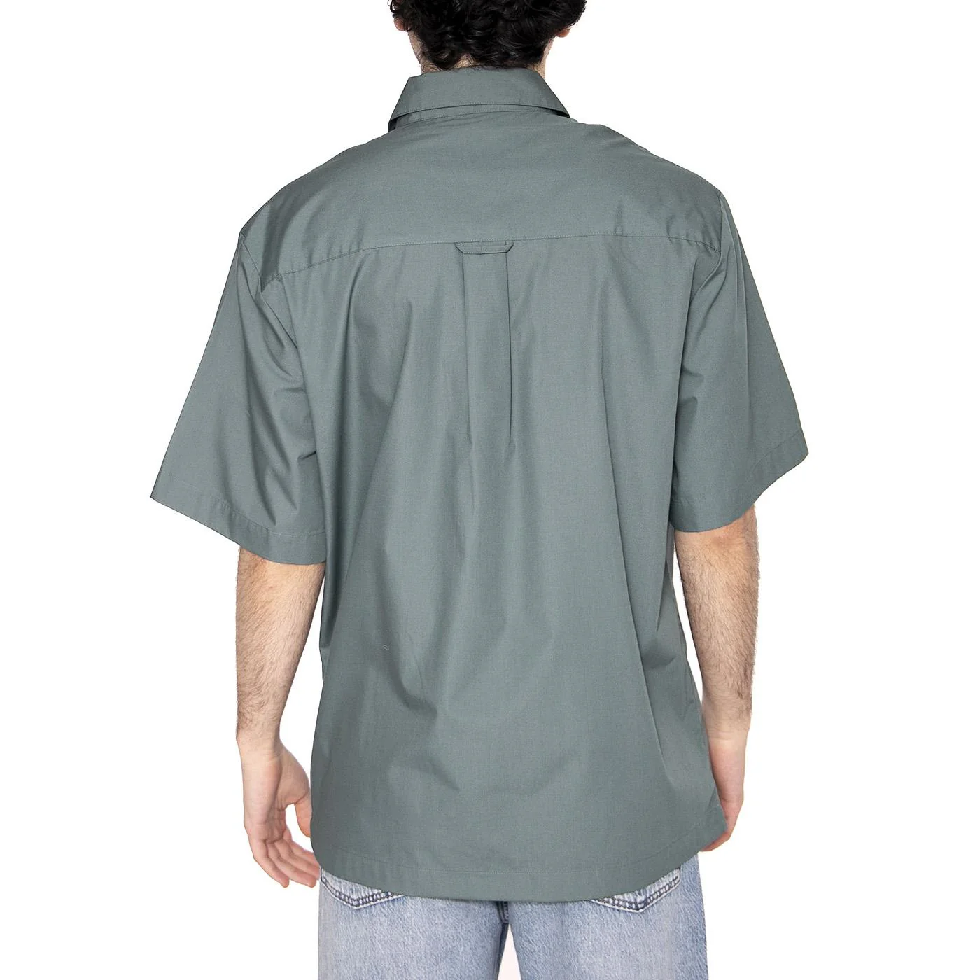 S/S Craft Shirt Silver Pine - Camicia Maniche Corte Uomo Verde  Uomo CARHARTT WIP - Image 3