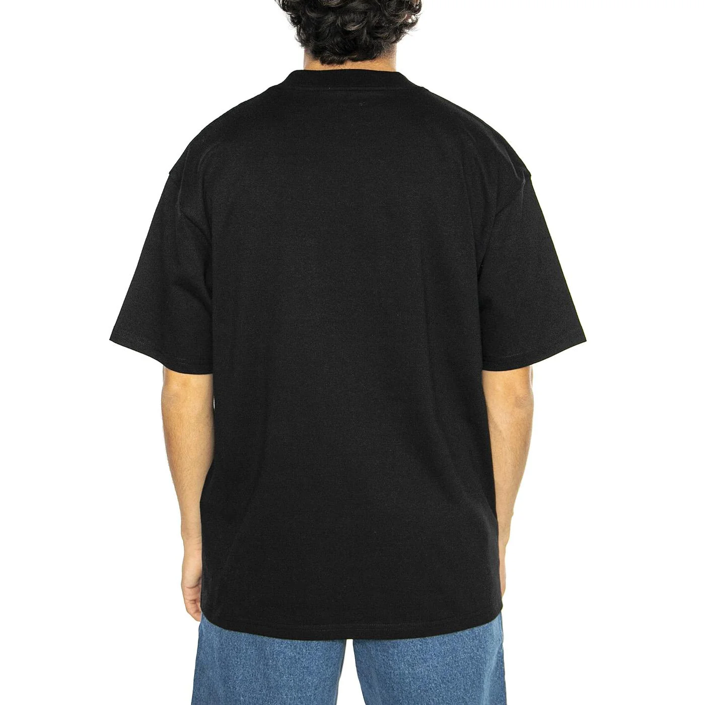S/S Eldon Pocket T-Shirt Black - Maglietta Girocollo Uomo Nera  Uomo CARHARTT WIP - Image 3