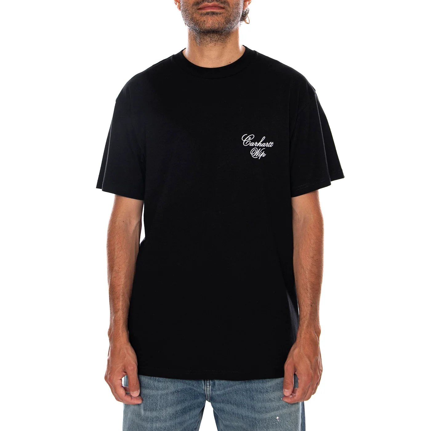 S/S GRACIOUS T-SHIRT BLACK - Maglietta Girocollo Uomo Nera Uomo CARHARTT WIP - Image 2
