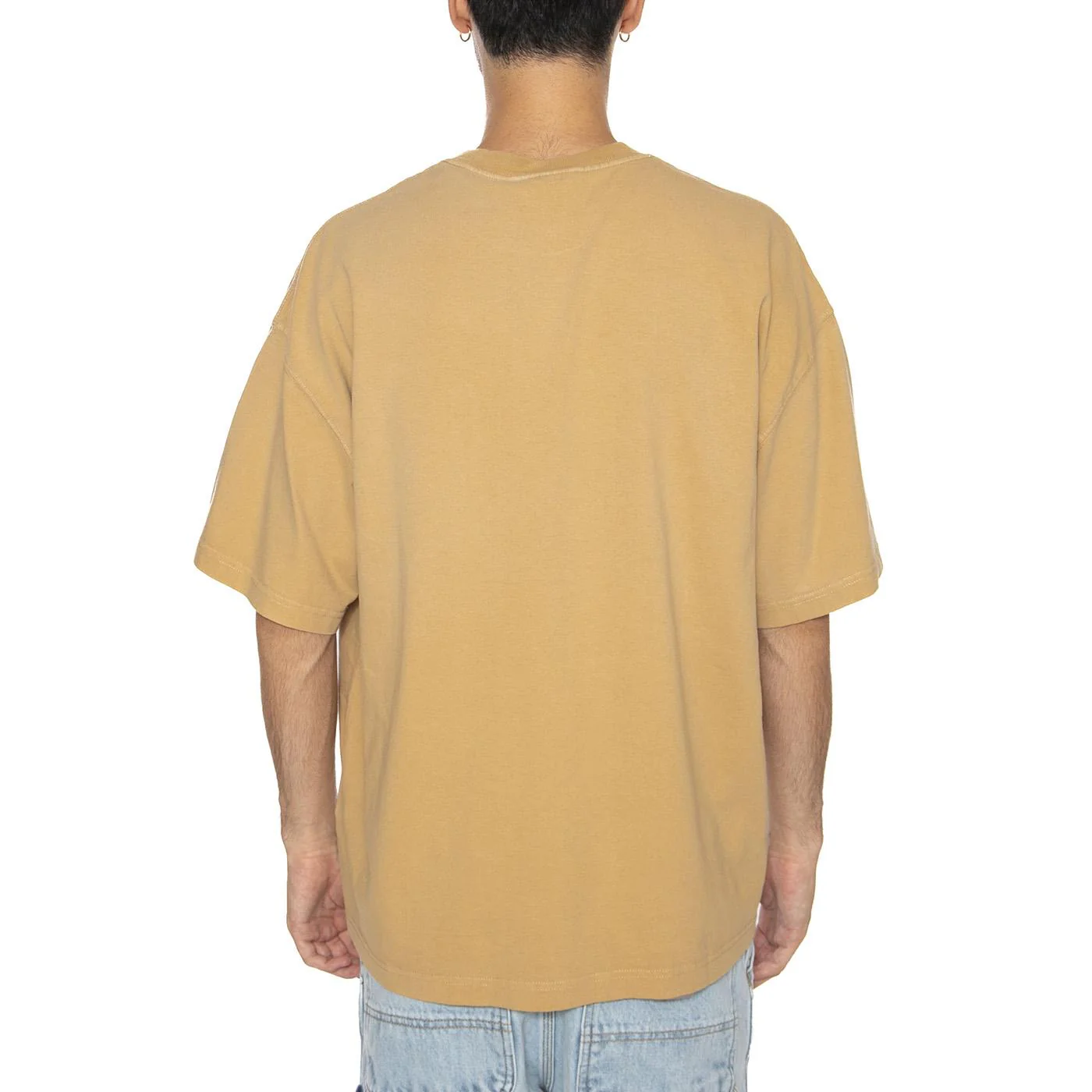 S/S Hudson Pocket T-Shirt Dusty H Brown - Maglietta Girocollo Uomo Marrone Uomo CARHARTT WIP - Image 4