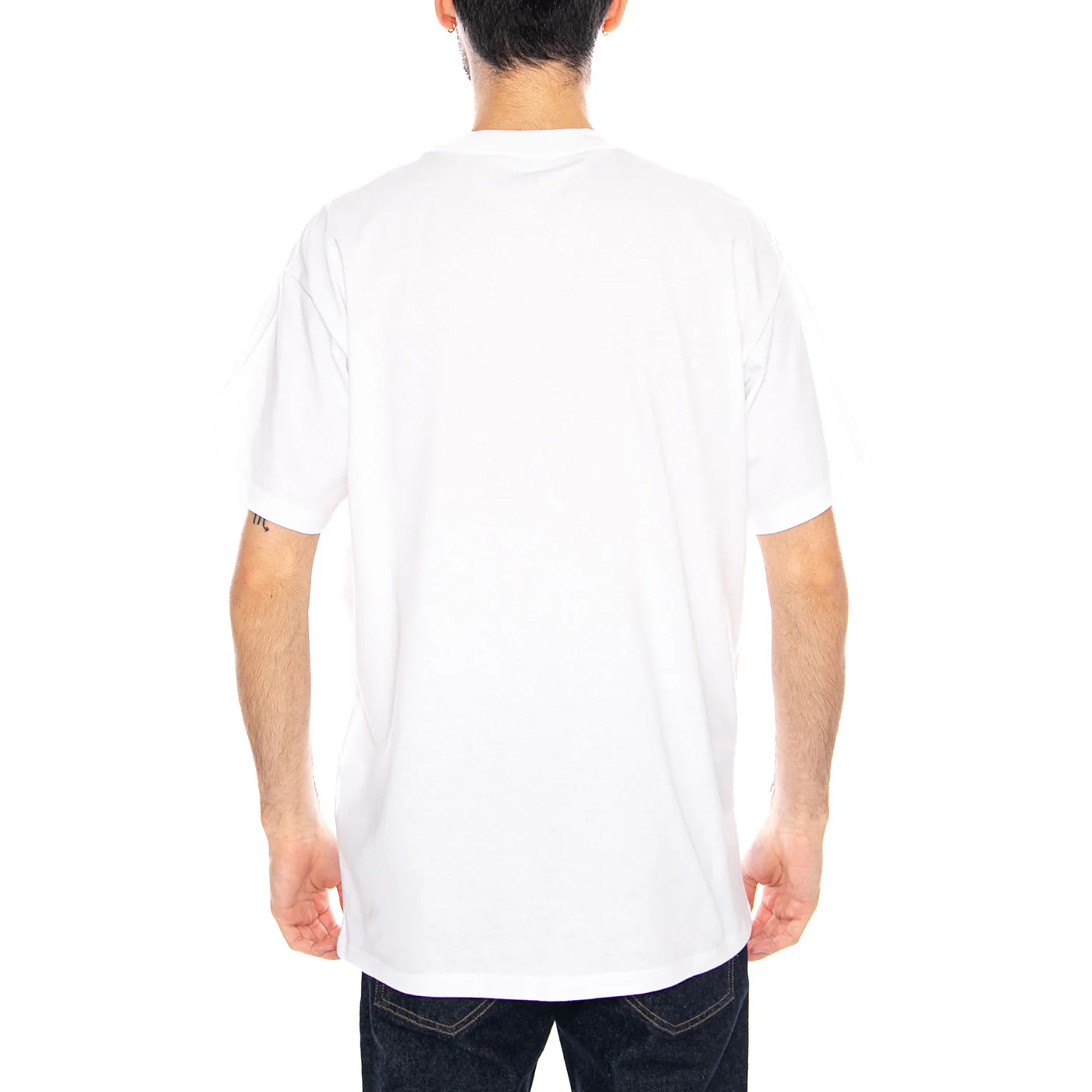 S/S Impact T-Shirt White - Maglietta Girocollo Uomo Bianca  Uomo CARHARTT WIP - Image 3