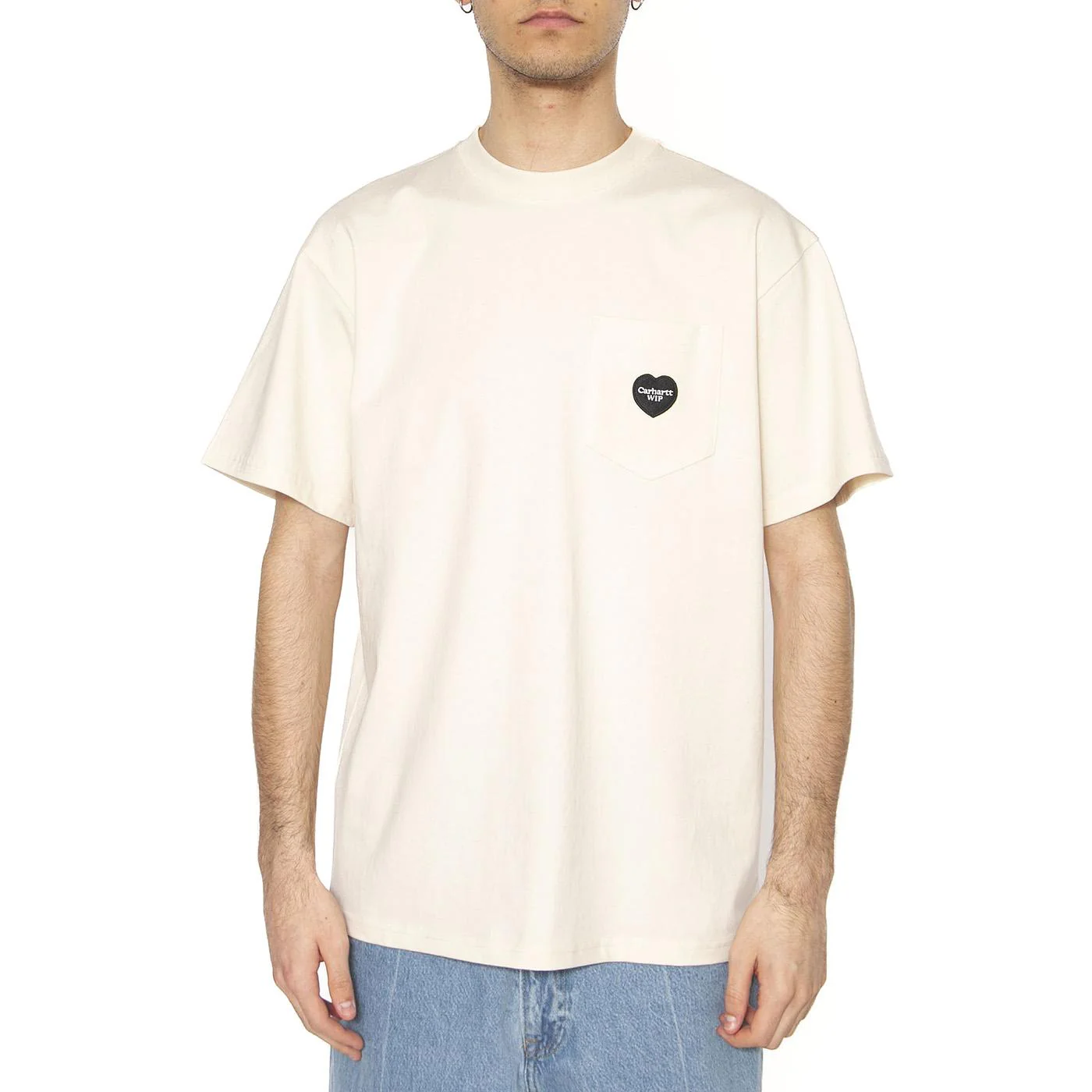 S/S Ingo Pocket T-Shirt Undyed - Maglietta Girocollo Uomo Beige Uomo CARHARTT WIP - Image 2