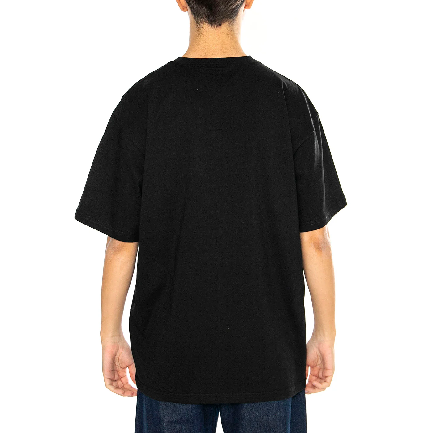 S/S Madison T-Shirt Black / White - Maglietta Girocollo Uomo Nera Uomo CARHARTT WIP - Image 3