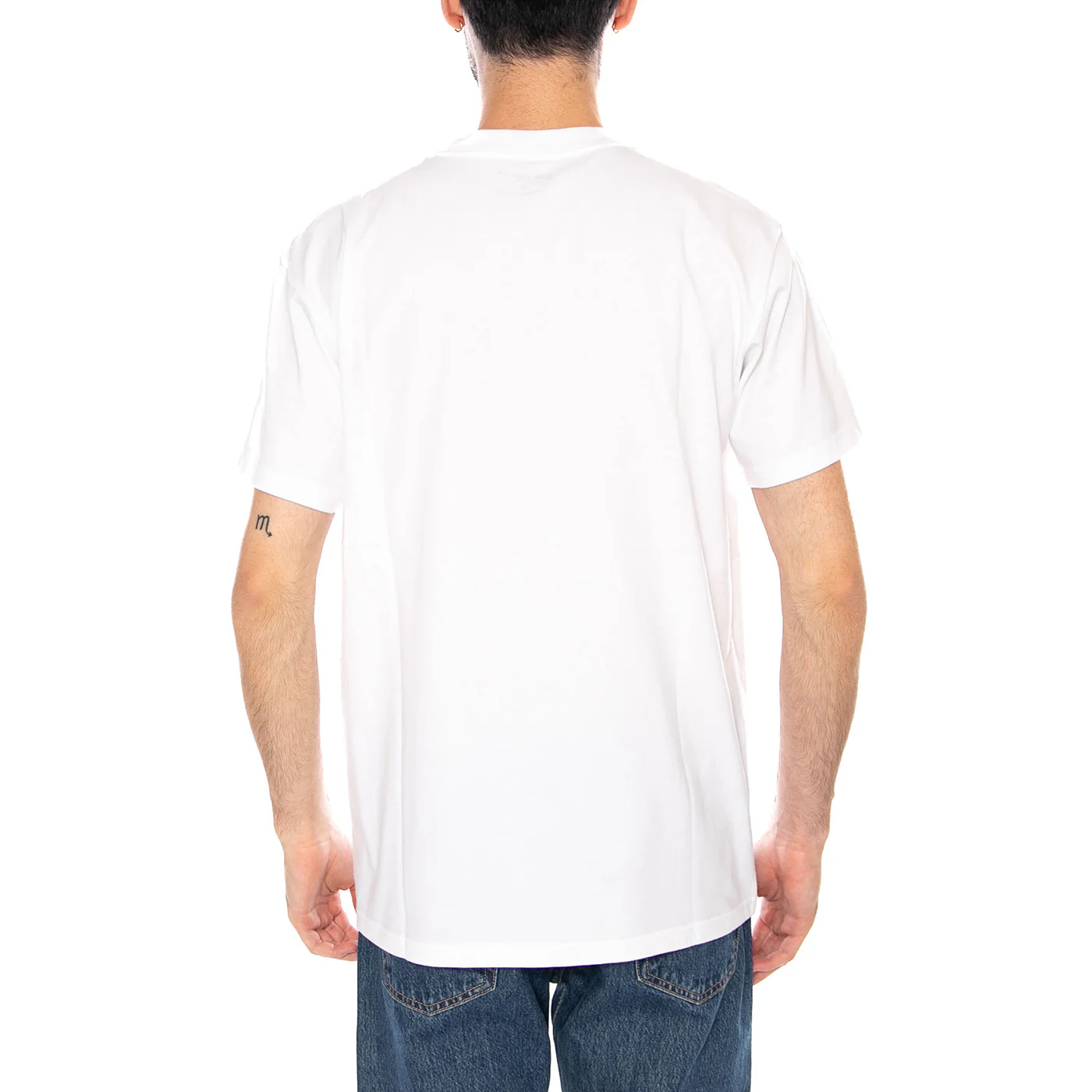 S/S POCKET HEART T-SHIRT WHITE/RED - Maglietta Girocollo Uomo Bianca Uomo CARHARTT WIP - Image 3