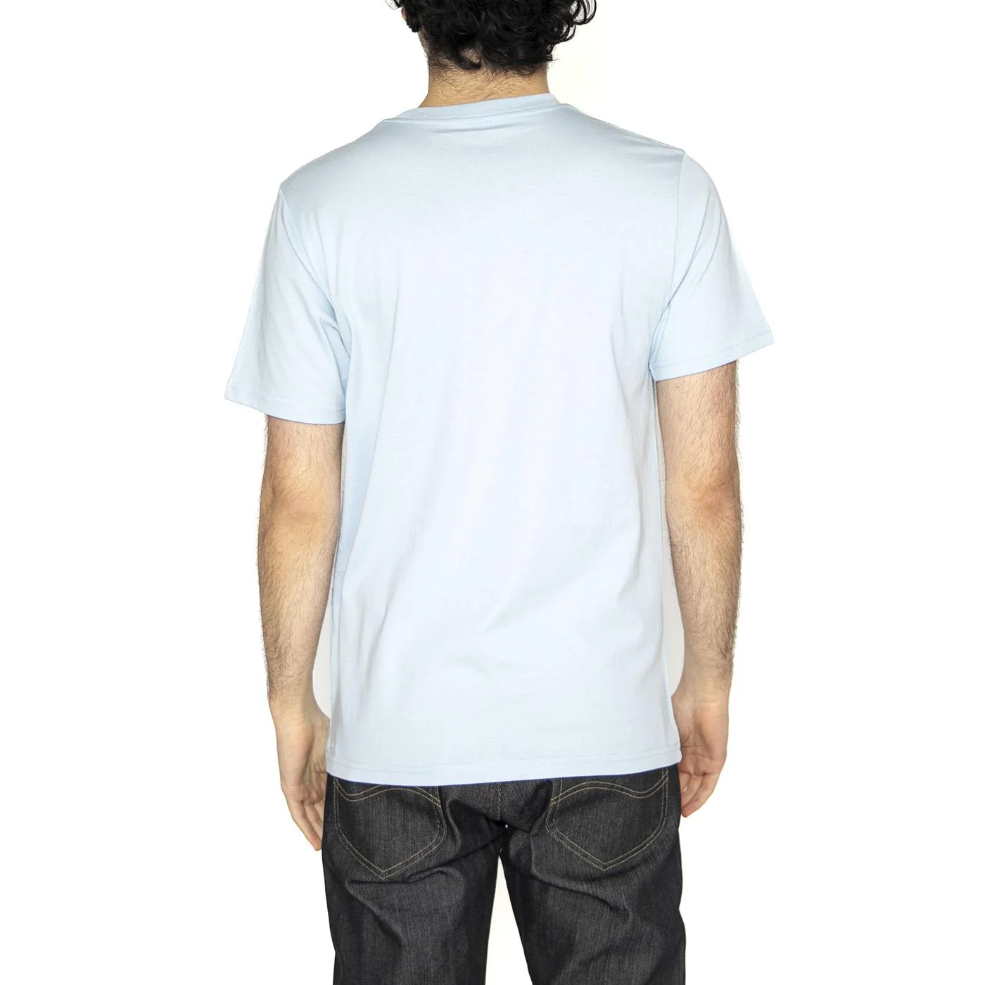 S/S Pocket T-Shirt Air Sky - Maglietta Girocollo Uomo Blu Uomo CARHARTT WIP - Image 3