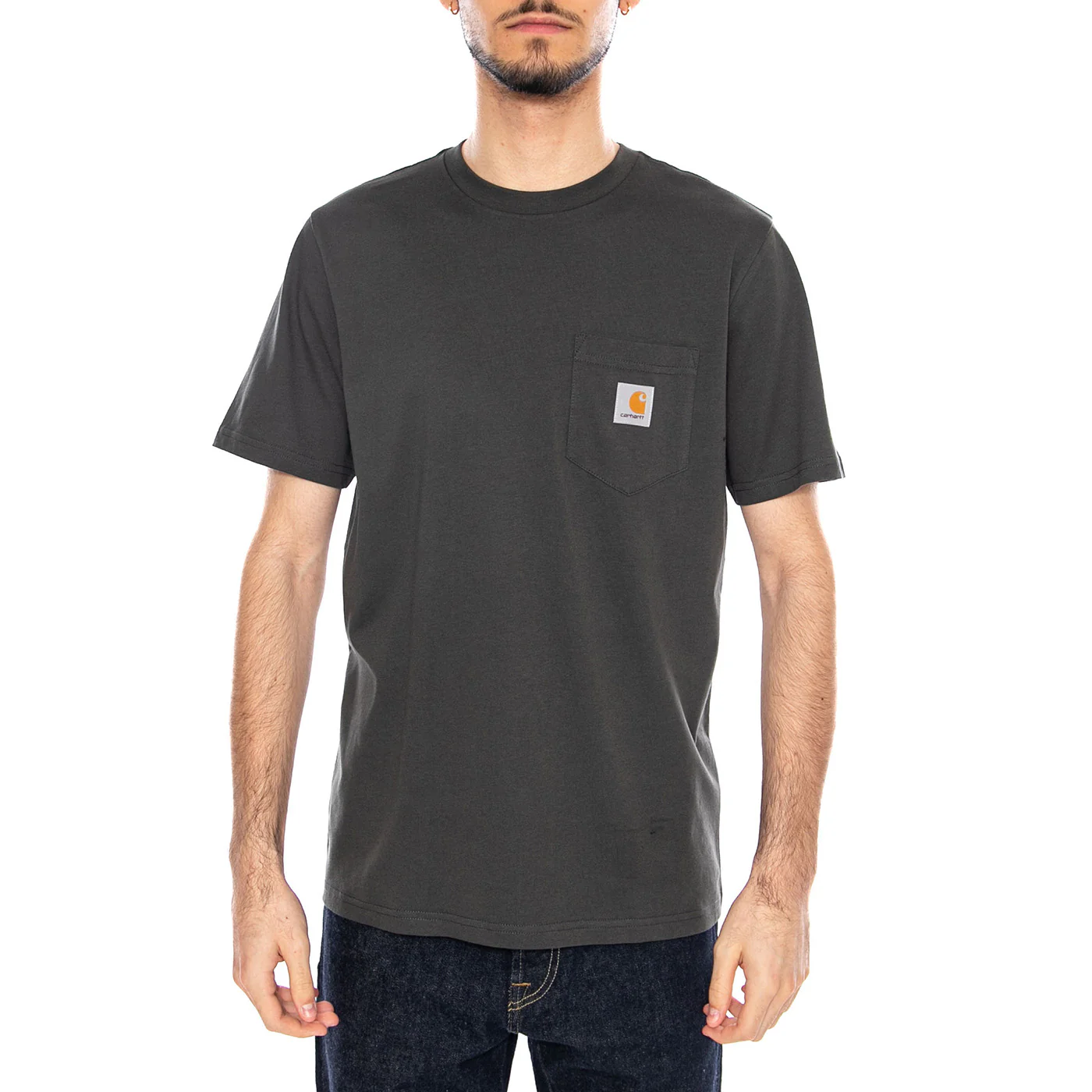 S/S Pocket T-Shirt Oxide Green - Maglietta Girocollo Uomo Verde Uomo CARHARTT WIP - Image 2