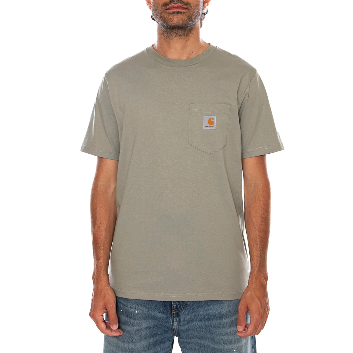 S/S POCKET T-SHIRT SHADY GREEN - Maglietta Girocollo Uomo Verde Uomo CARHARTT WIP - Image 2