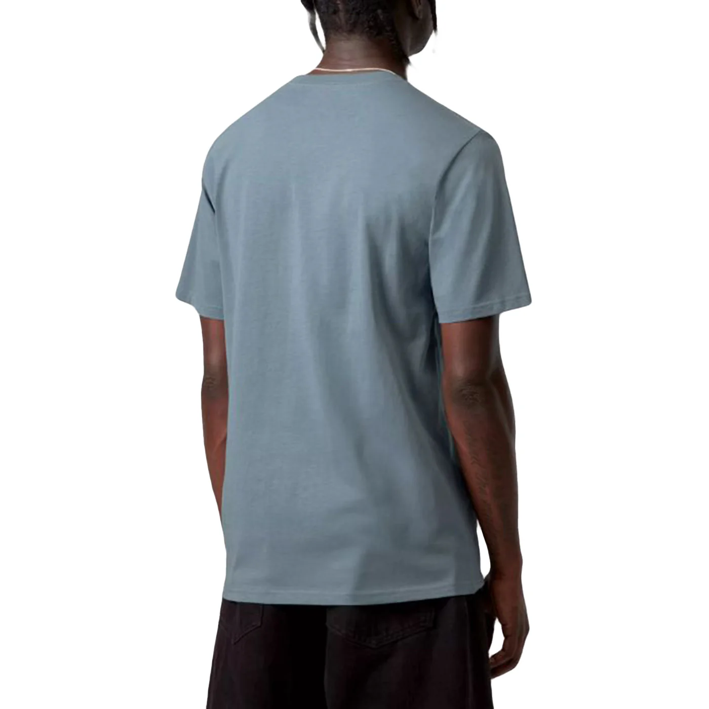 S/S POCKET T-SHIRT VELVET BLUE - Maglietta Girocollo Uomo Blu Uomo CARHARTT WIP - Image 2