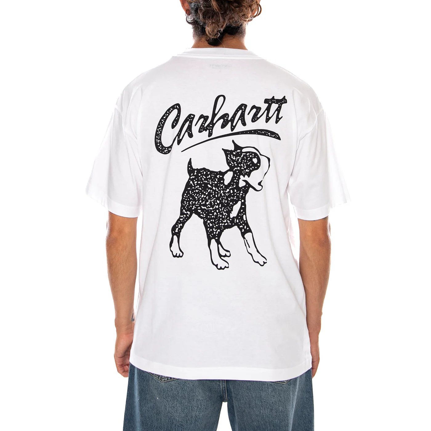 S/S PUP T-SHIRT - Maglietta Girocollo Uomo Bianca Uomo CARHARTT WIP - Image 3