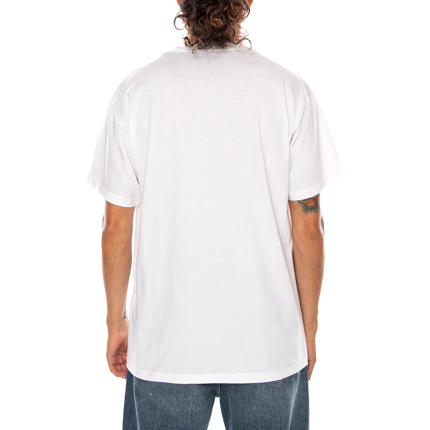 S/S ROAD SIDE SNACK T-SHIRT WHITE - Maglietta Girocollo Uomo Bianca  Uomo CARHARTT WIP - Image 3