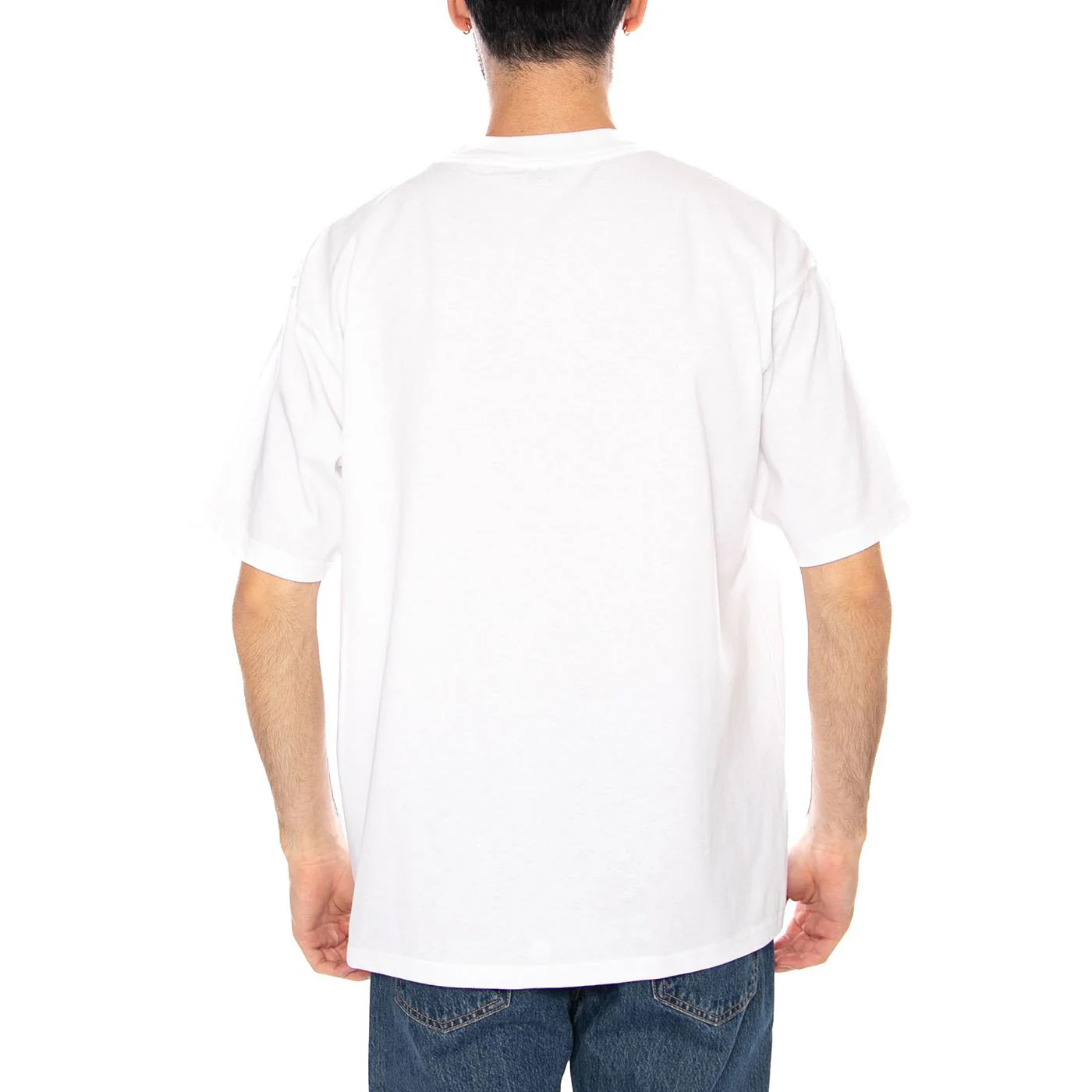 S/S SCHOOLING HEART T-SHIRT WHITE - Maglietta Girocollo Uomo Bianca  Uomo CARHARTT WIP - Image 3