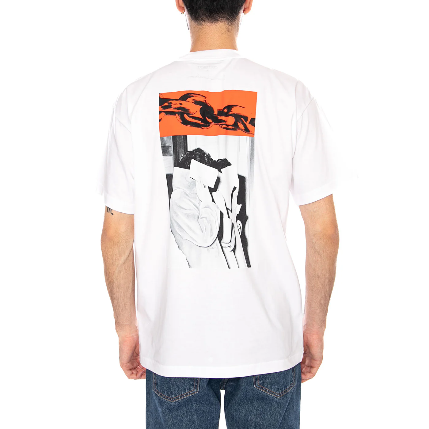 S/S SEAN HAMILTON 01 T-SHIRT WHITE - Maglietta Girocollo Uomo Bianca Uomo CARHARTT WIP - Image 3