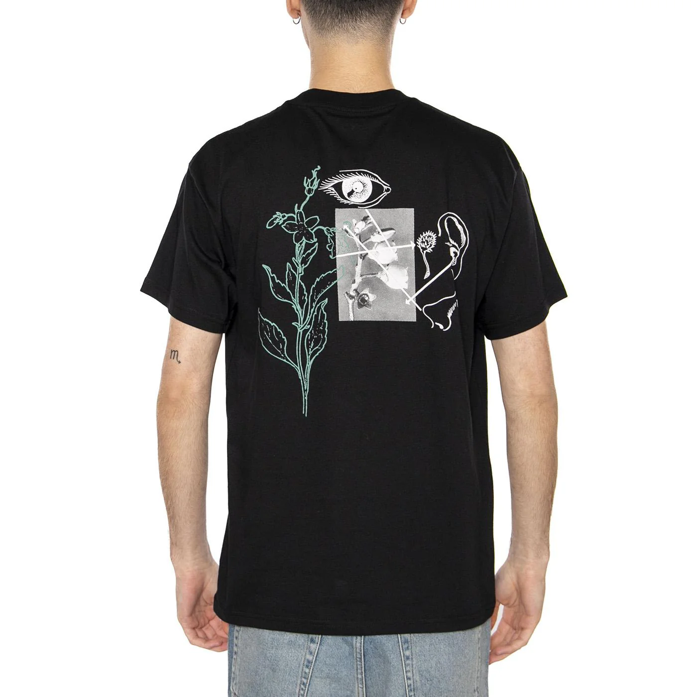 S/S Senses T-Shirt Black - Maglietta Girocollo Uomo Nera  Uomo CARHARTT WIP - Image 3