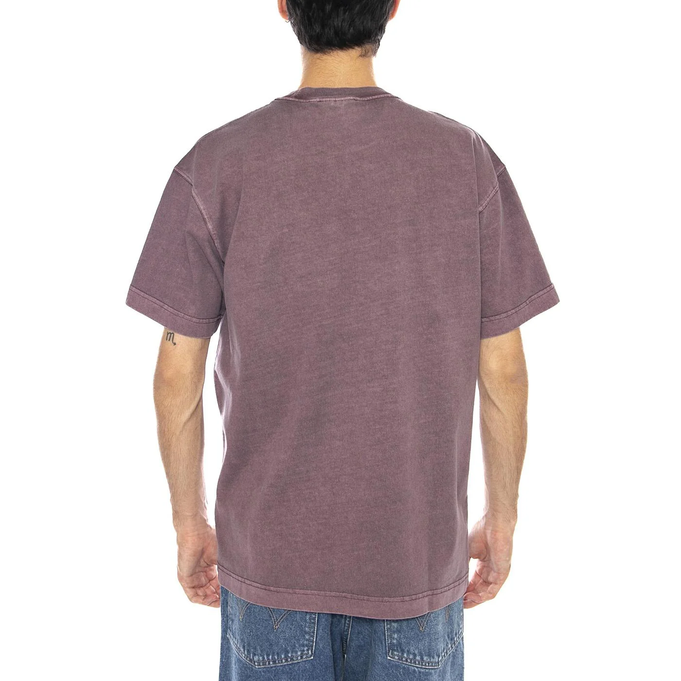 S/S Vista T-Shirt Phlox - Maglietta Girocollo Uomo Grigia Uomo CARHARTT WIP - Image 3