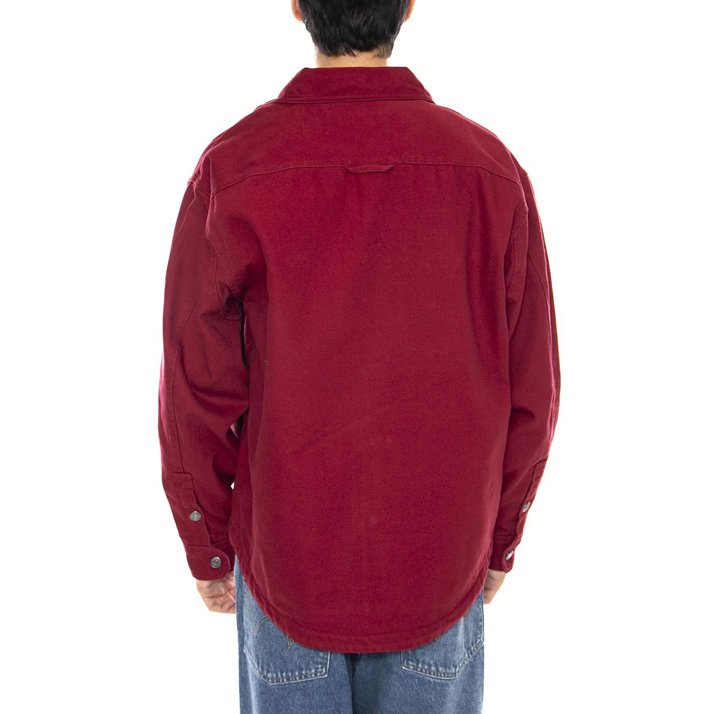 Selby Shirt Jac Scarlet - Camicia Uomo Rossa Uomo CARHARTT WIP - Image 3