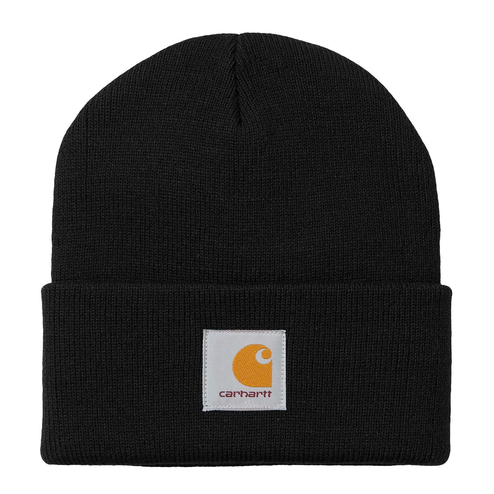 Short Watch Black Beanie Hat ACCESSORI CARHARTT WIP