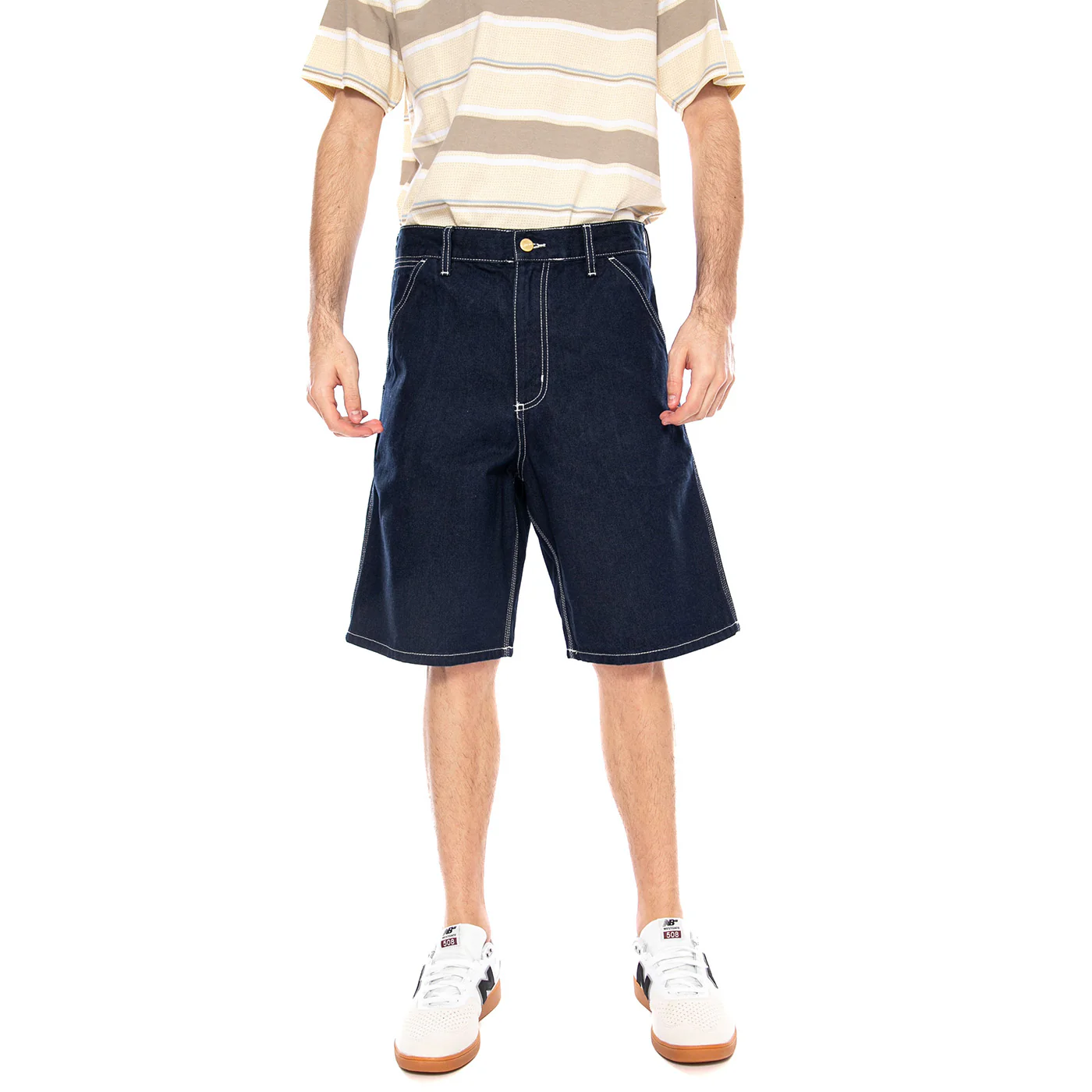 Simple Short Blue - Bermuda Denim Jeans Uomo Blu Uomo CARHARTT WIP - Image 2