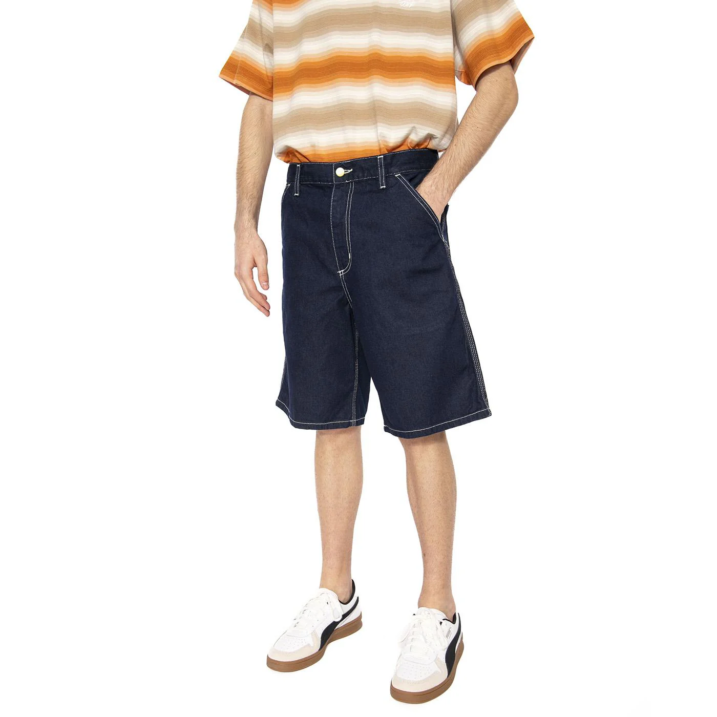 Simple Short Blue - Bermuda Uomo Blu Uomo CARHARTT WIP