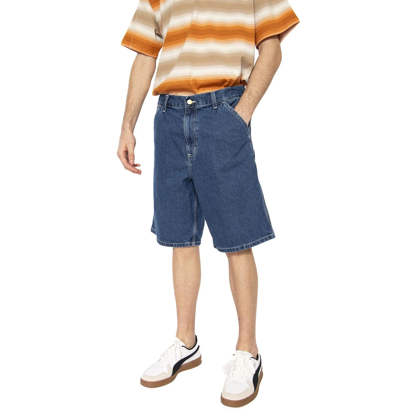 Simple Short Blue - Bermuda Uomo Blu Uomo CARHARTT WIP
