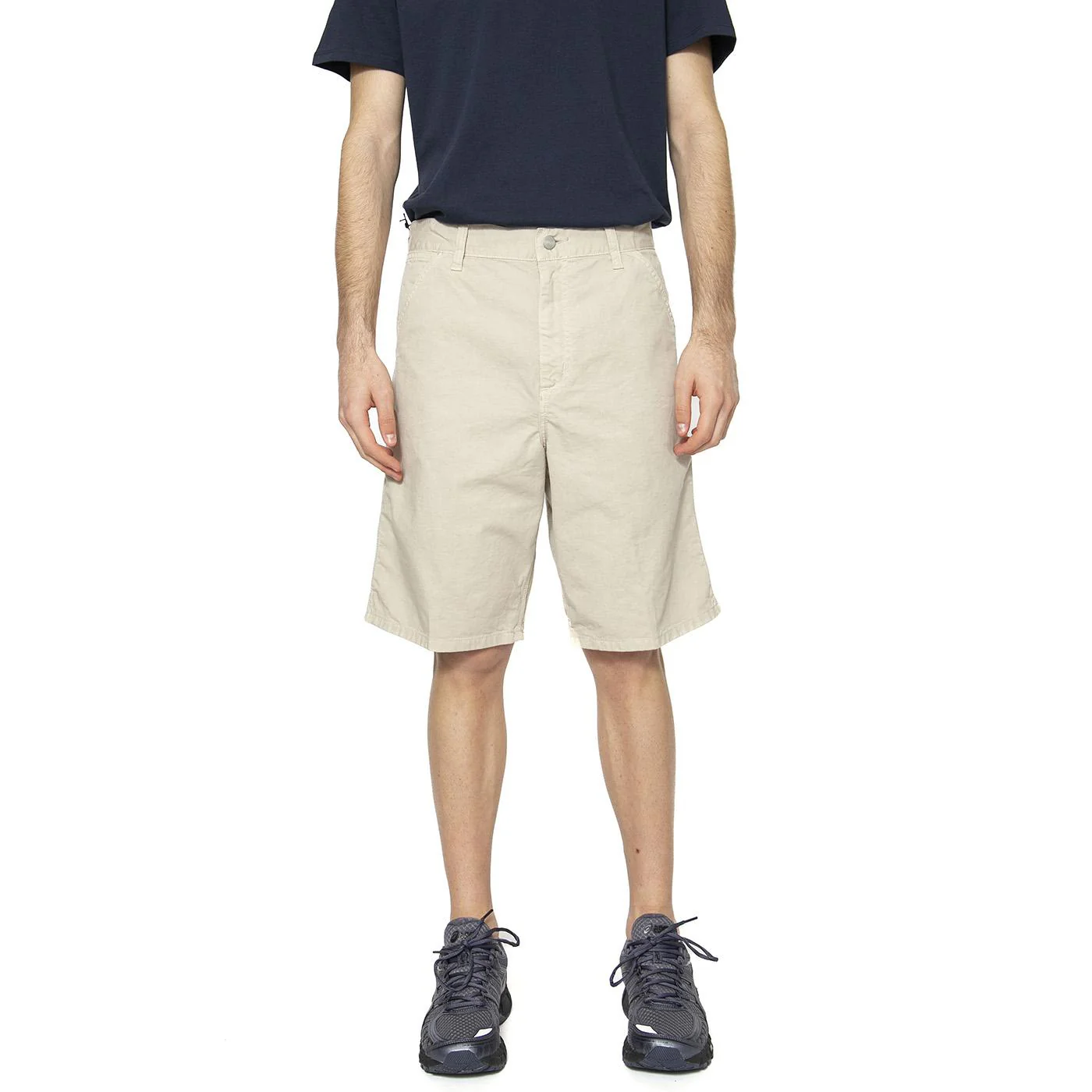 Single Knee Short Fleur De Sel - Bermuda Uomo Beige Uomo CARHARTT WIP - Image 2