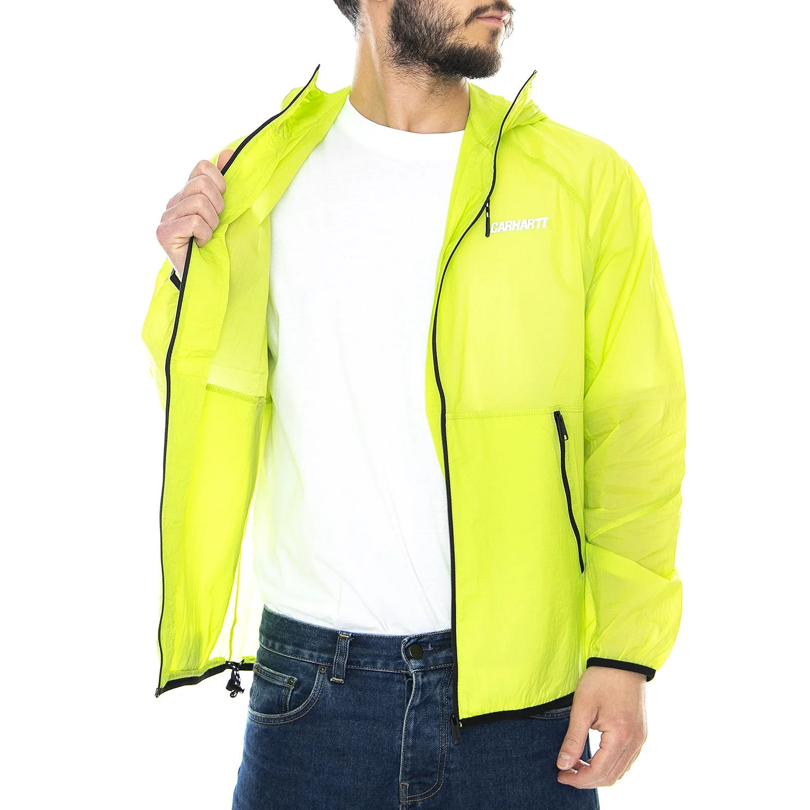 M' Turrell Jacket Lime - Giacca Estiva Uomo Verde Uomo CARHARTT WIP - Image 4