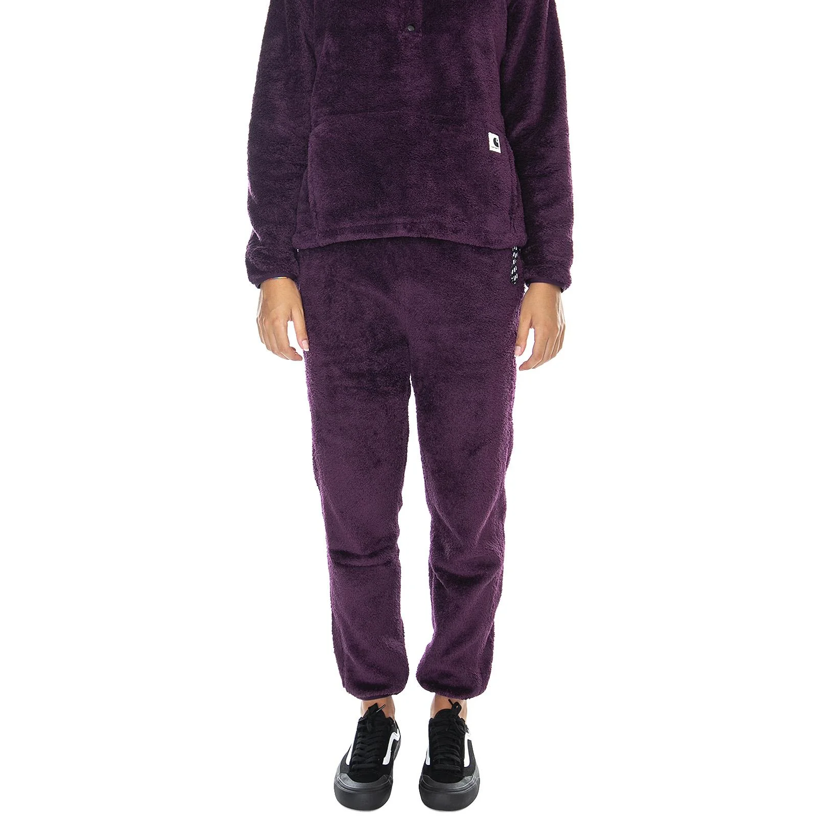 W' Fernie Sweat Pants Boysenberry / Black - Pantaloni Donna Viola  Donna CARHARTT WIP - Image 2