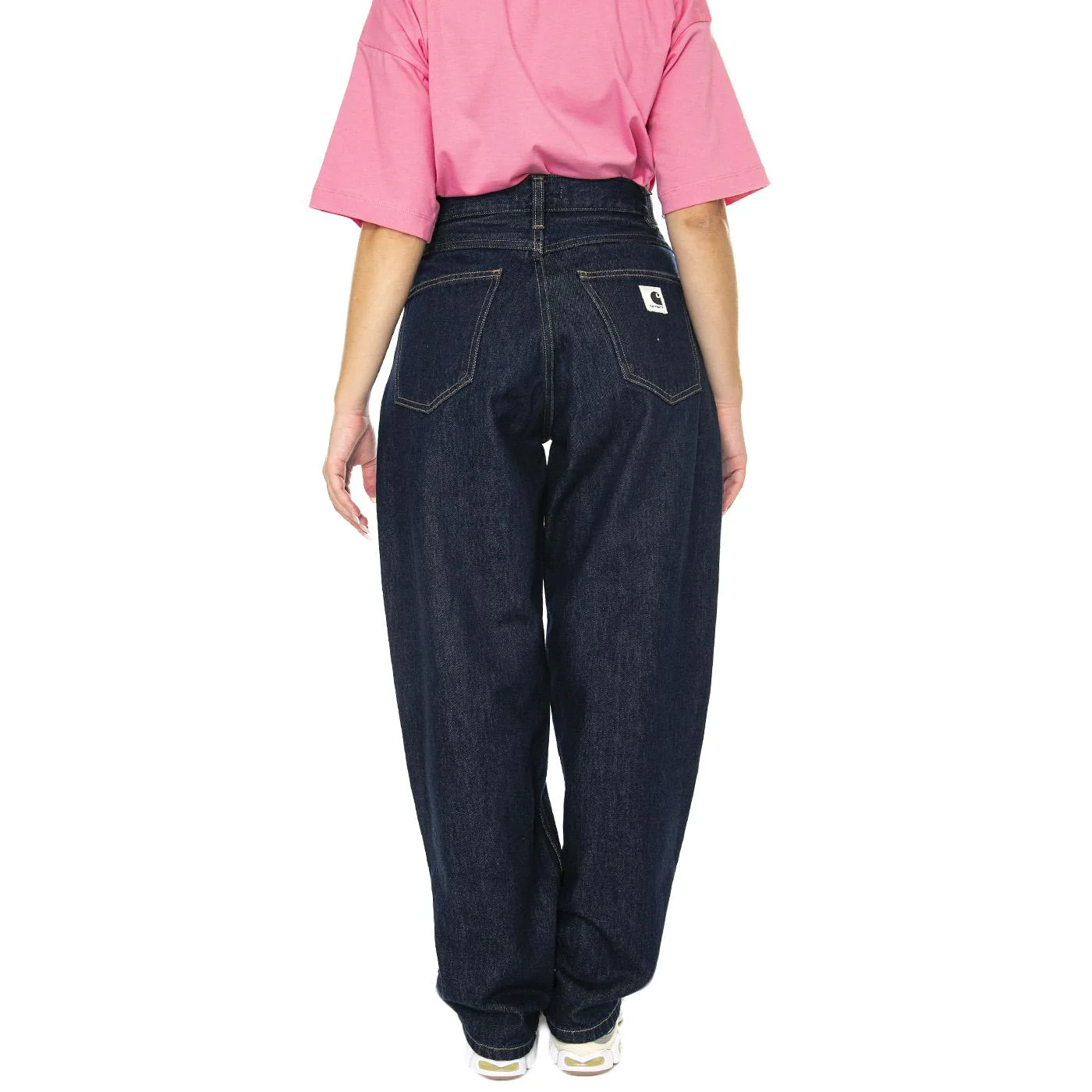 W' Brandon Pant Blue rinsed - Pantaloni Denim Jeans Donna Blu  Donna CARHARTT WIP - Image 3