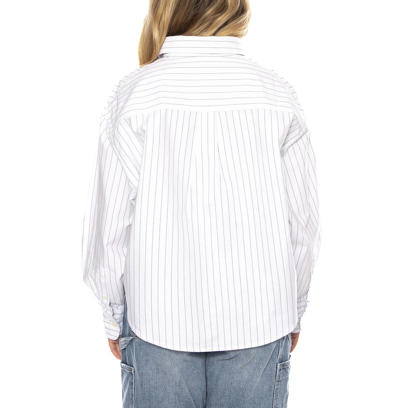W Carhartt Cassel Shirt - Cassel Stripe White / Black - Camicia Donna  Donna CARHARTT WIP - Image 3