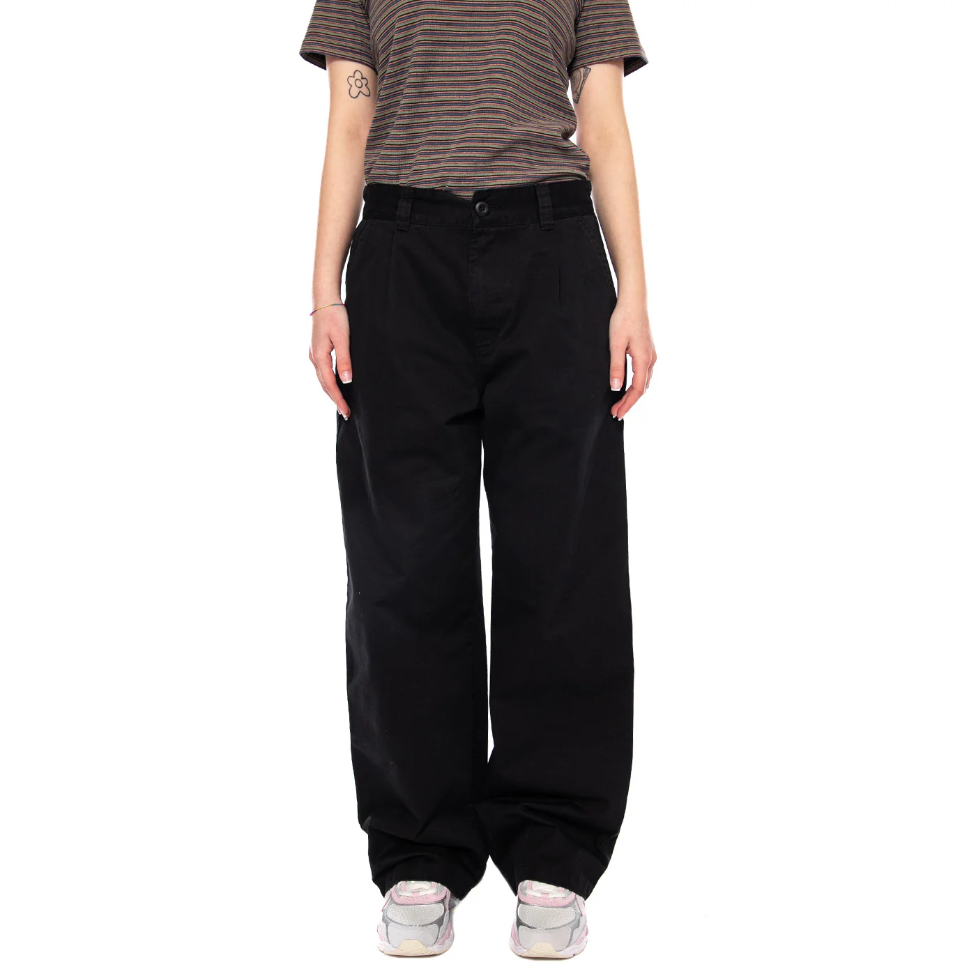 W' Marv Pant Black - Pantaloni Donna Neri Donna CARHARTT WIP - Image 2