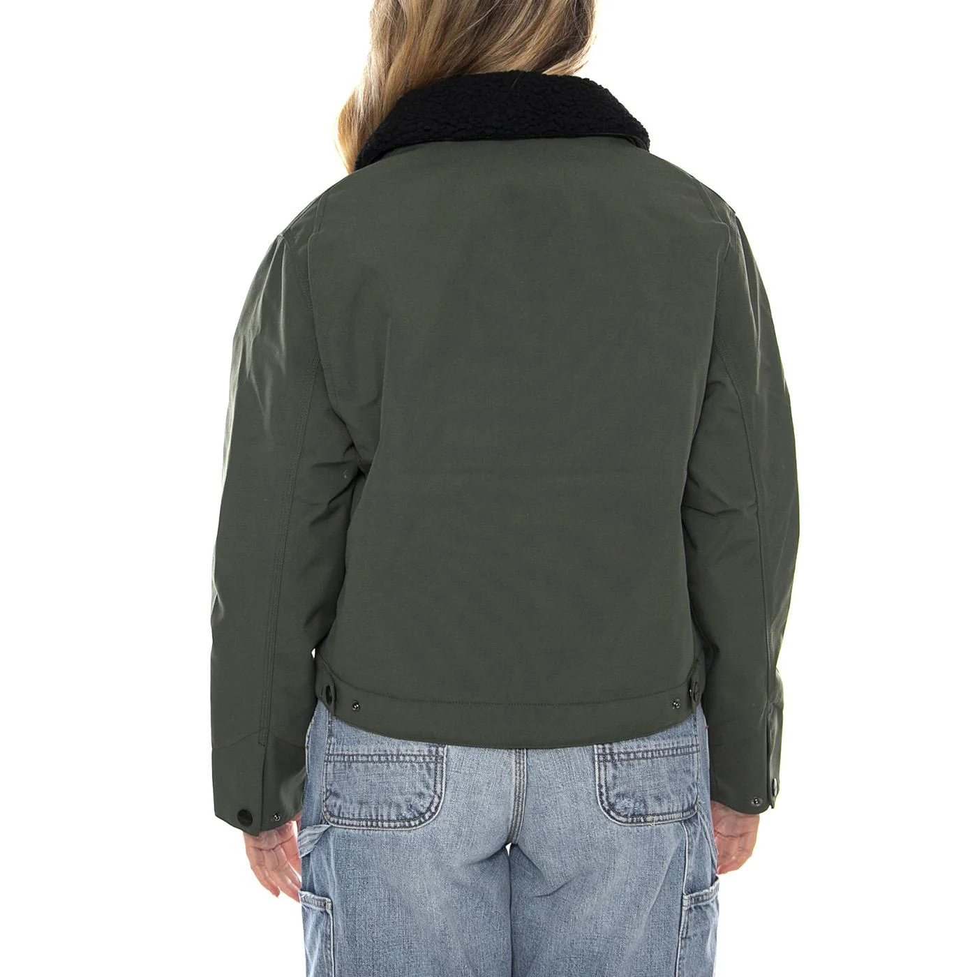 W Newkirk Jacket - Verde - Giacca Donna Donna CARHARTT WIP - Image 3