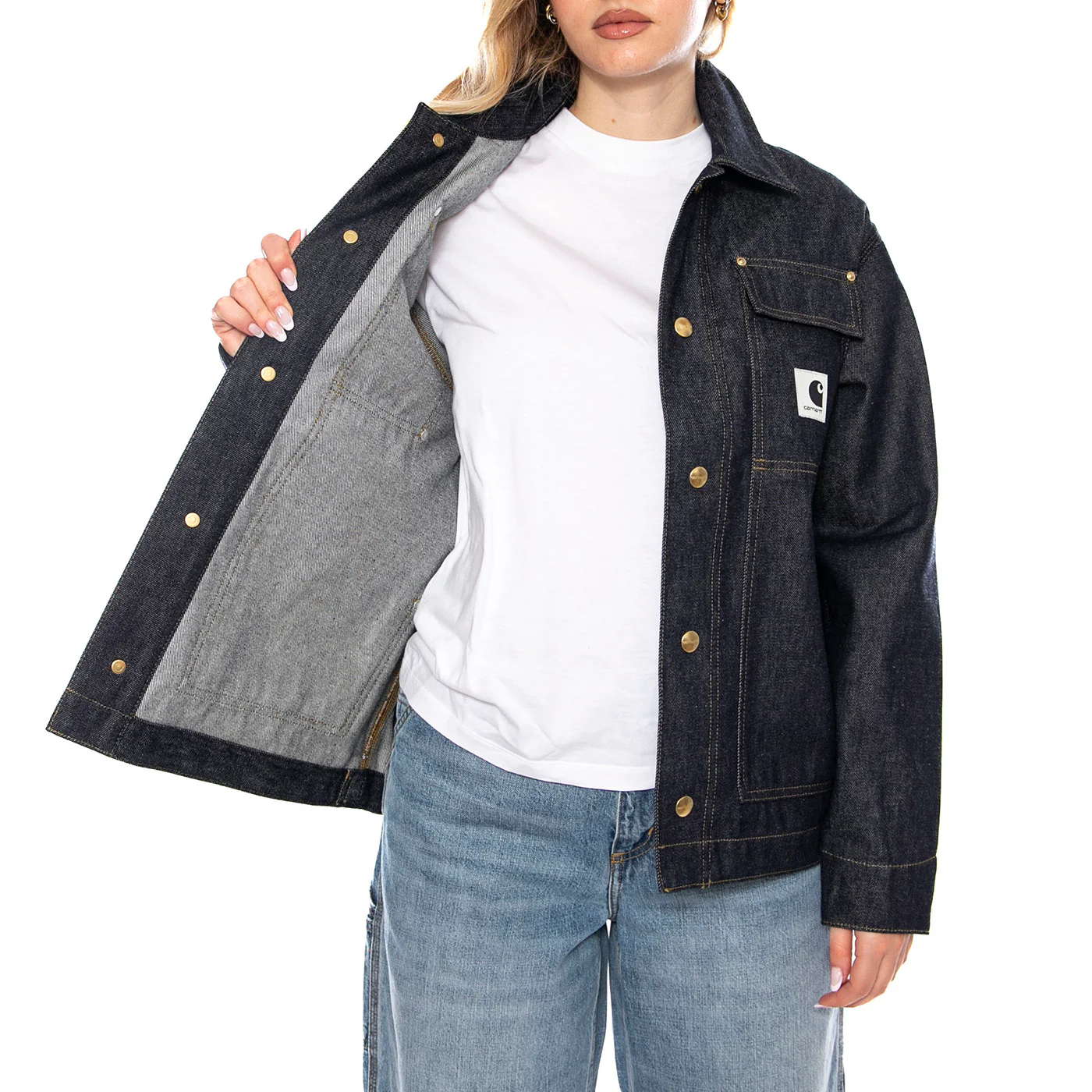 W' OG Arctic Jacket - Giacca Donna Blu Donna CARHARTT WIP - Image 4