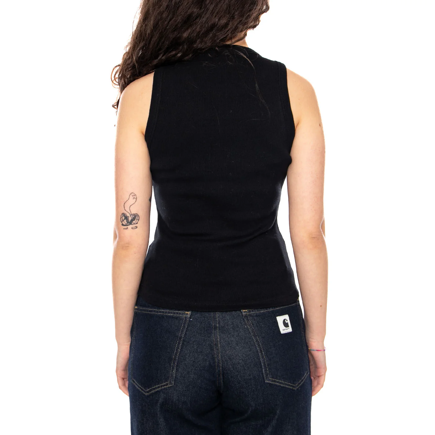 W' Philips T-Shirt - Canotta Donna Nera Donna CARHARTT WIP - Image 3