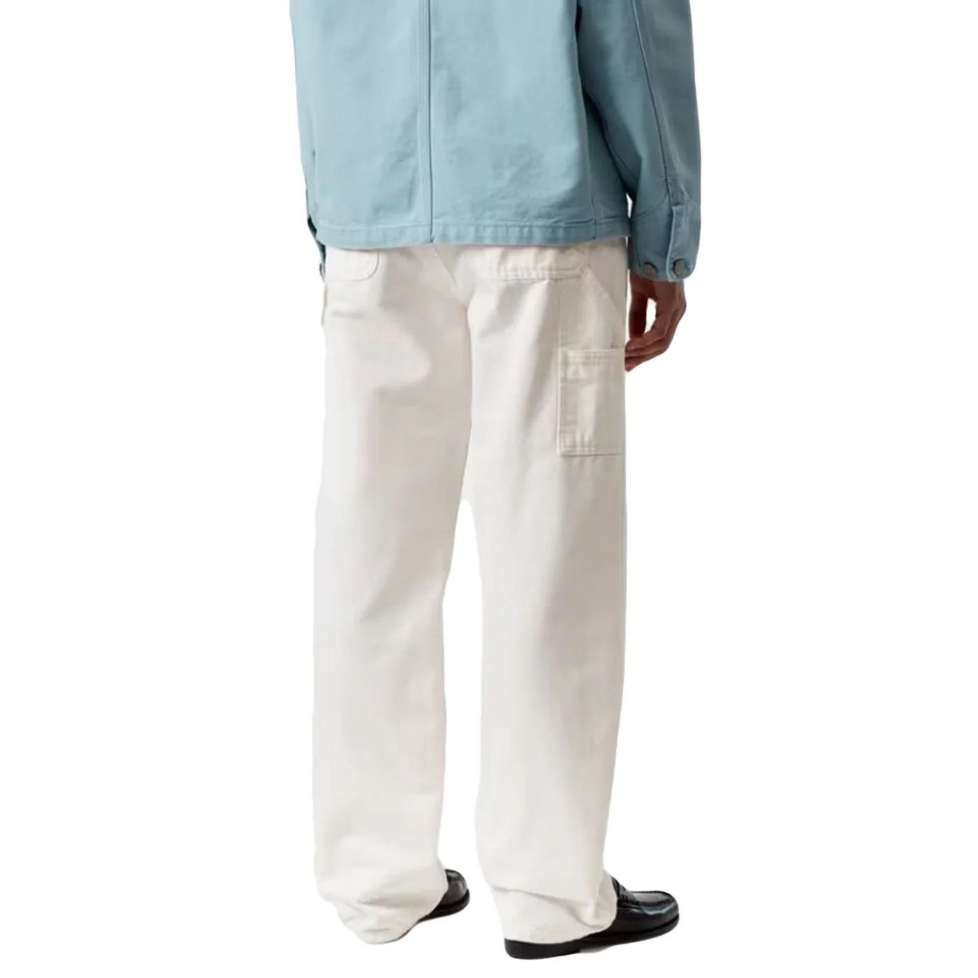 W' PIERCE PANT STRAIGHT WAX - Pantaloni Donna Bianchi Donna CARHARTT WIP - Image 3