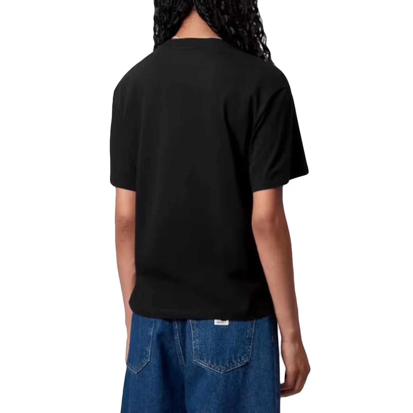 W' S/S CHASE T-SHIRT BLACK / GOLD - Maglietta Girocollo Donna Nera Donna CARHARTT WIP - Image 2