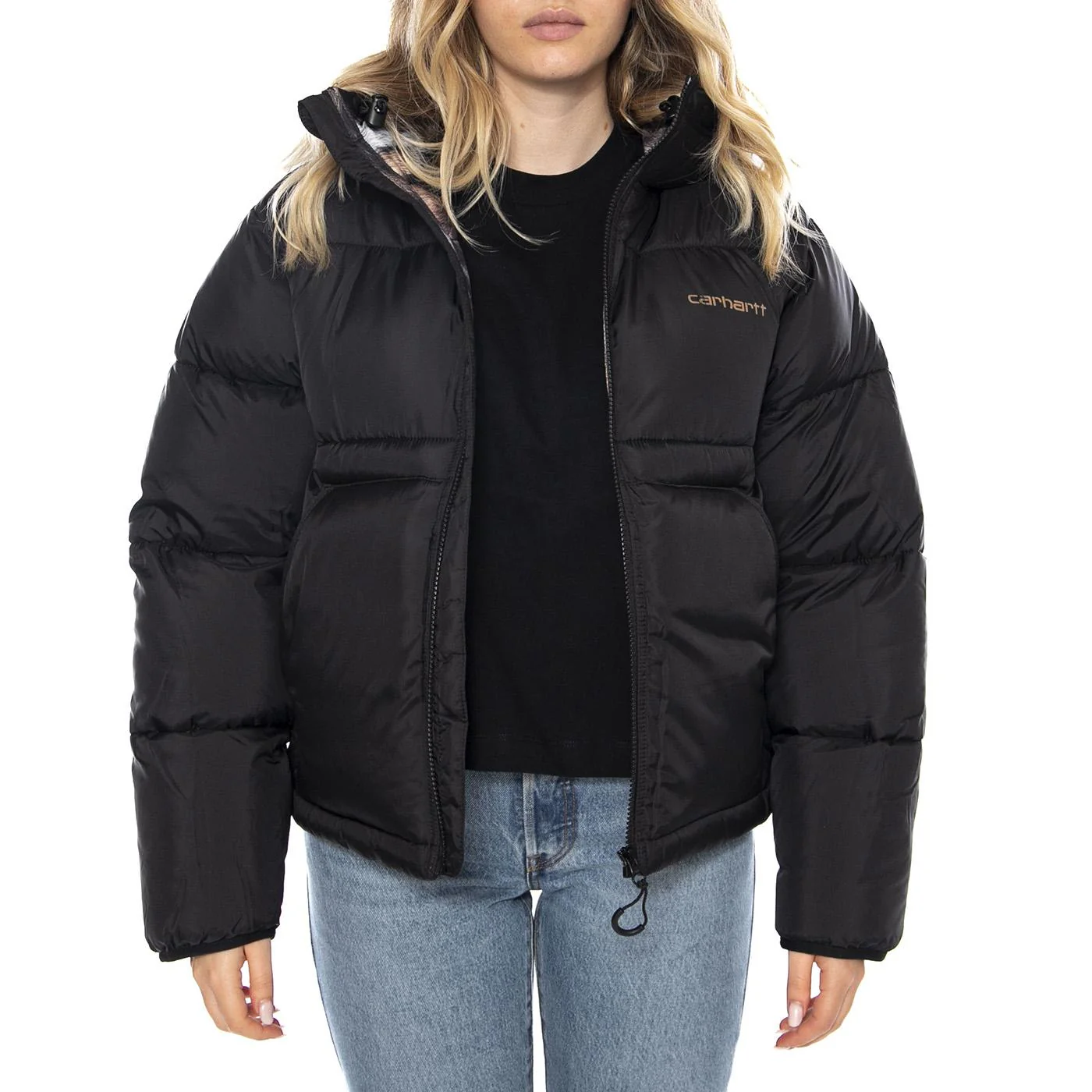 W Toronto Jacket - Nero - Piumino Donna Donna CARHARTT WIP - Image 2